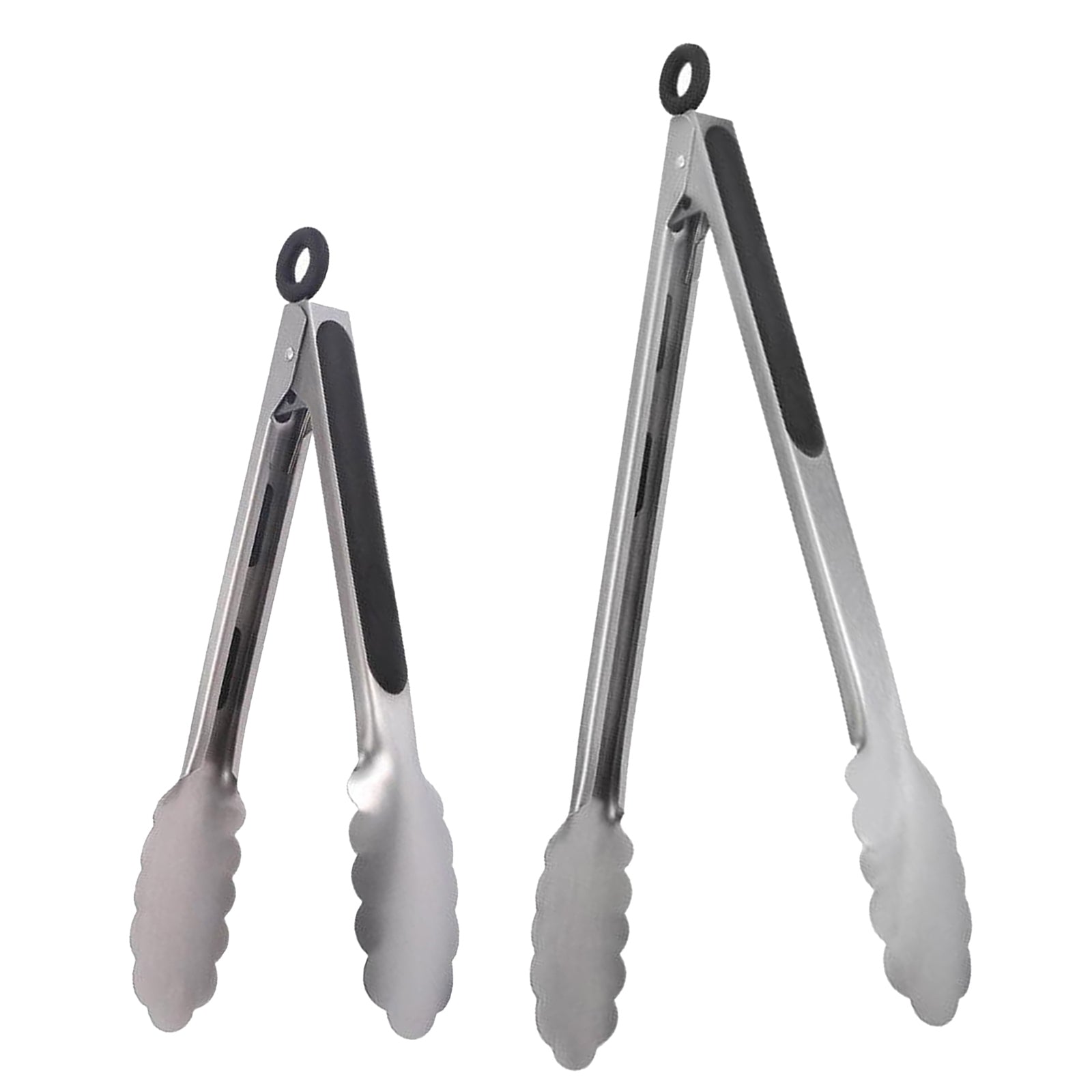 Kitchen BBQ Grilling Tool Set- Stainless Steel Tong Non-Stick Tongs 9inch