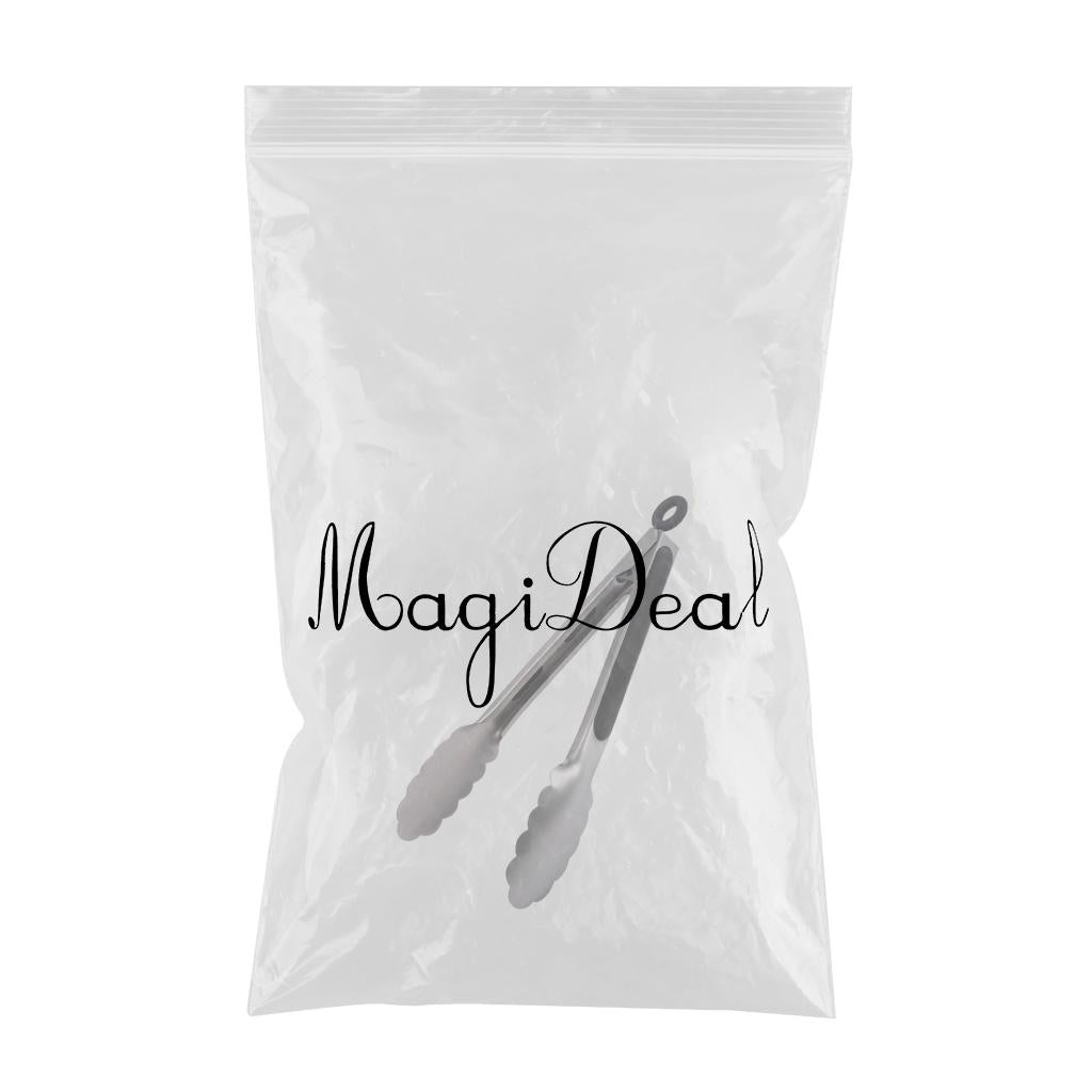 Kitchen BBQ Grilling Tool Set- Stainless Steel Tong Non-Stick Tongs 9inch