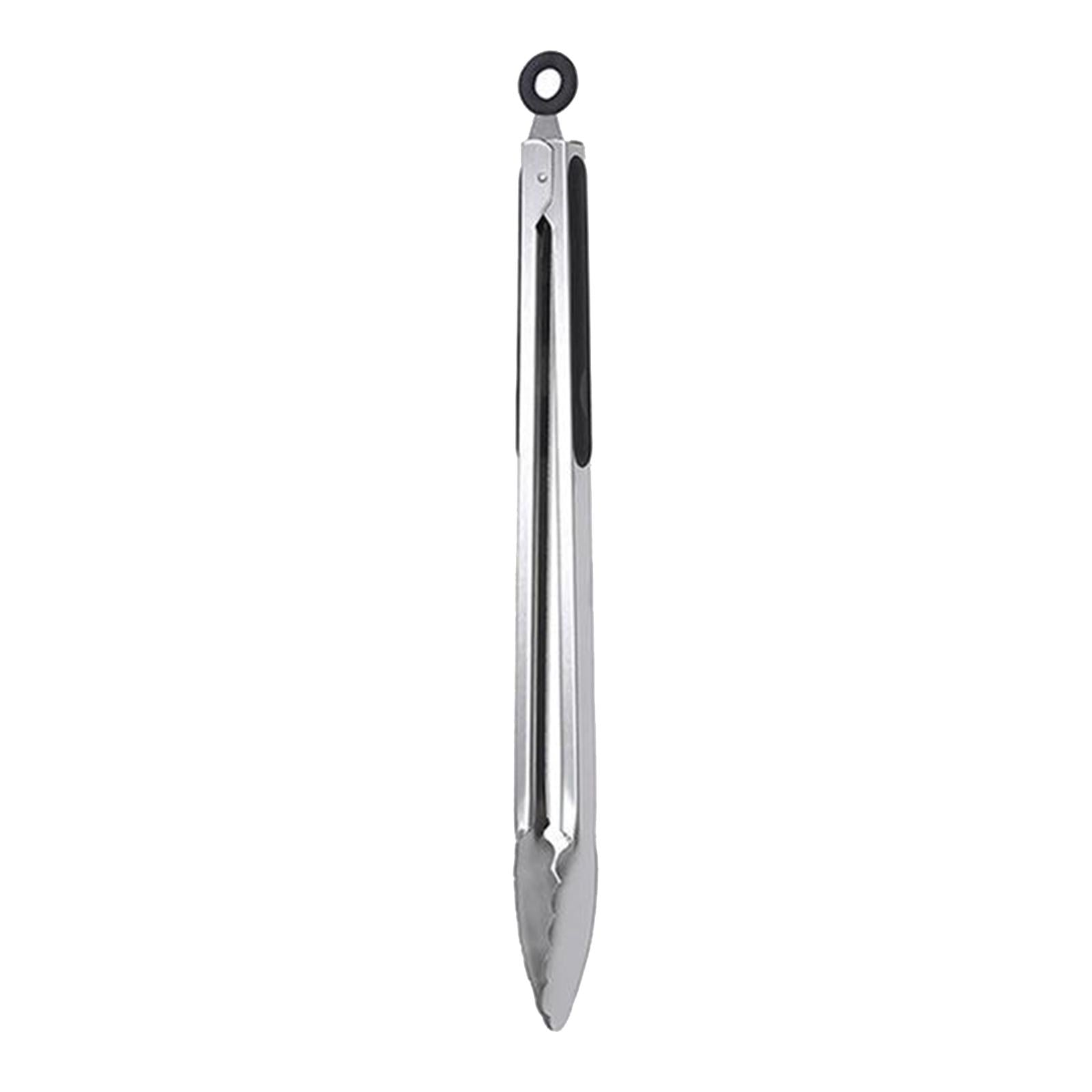Kitchen BBQ Grilling Tool Set- Stainless Steel Tong Non-Stick Tongs 12inch
