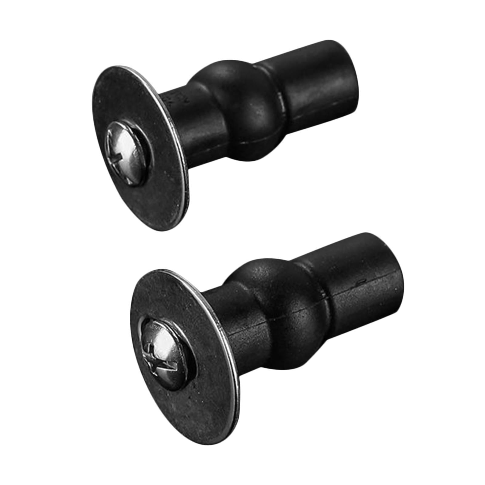 Toilet Seat Hinge Fixings Top Fix Screws  Rubber expansion screw 14mm gasket