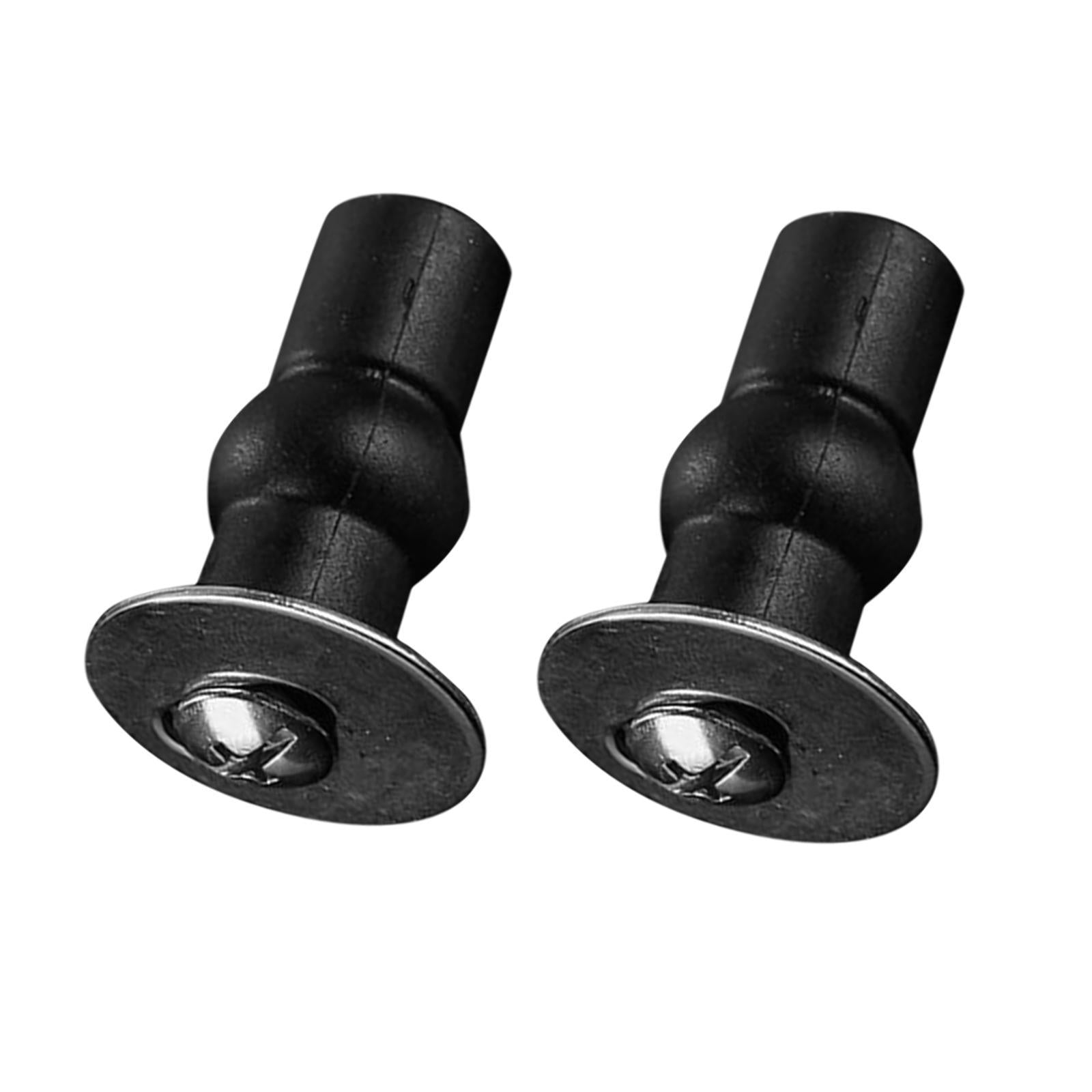 Toilet Seat Hinge Fixings Top Fix Screws  Rubber expansion screw 14mm gasket