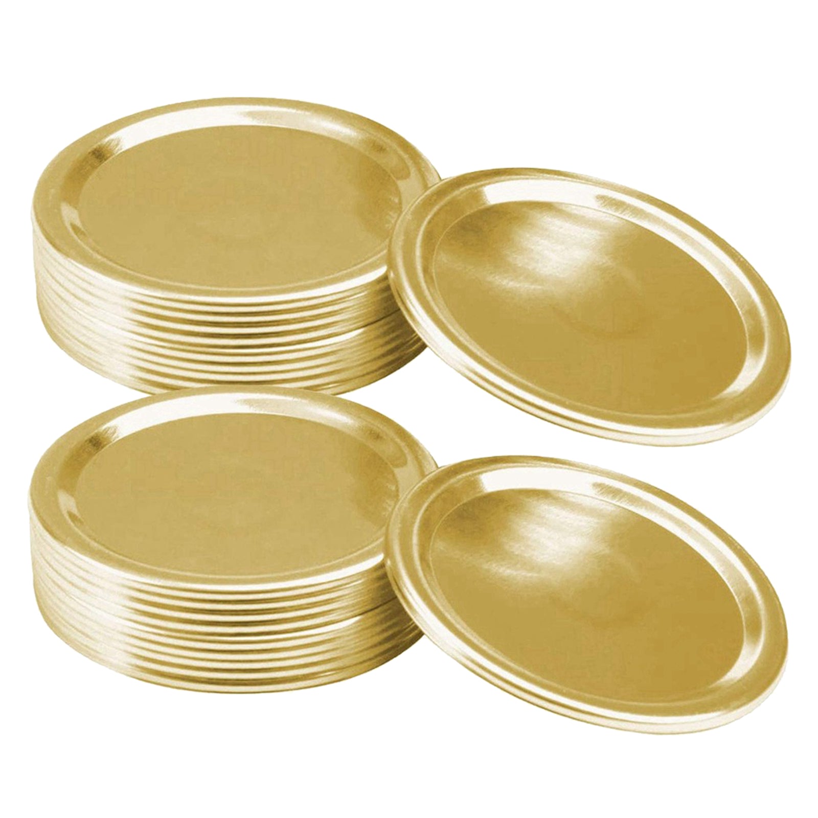 24x Wide Mouth Mason Canning Jar Lids Kitchen  70mm