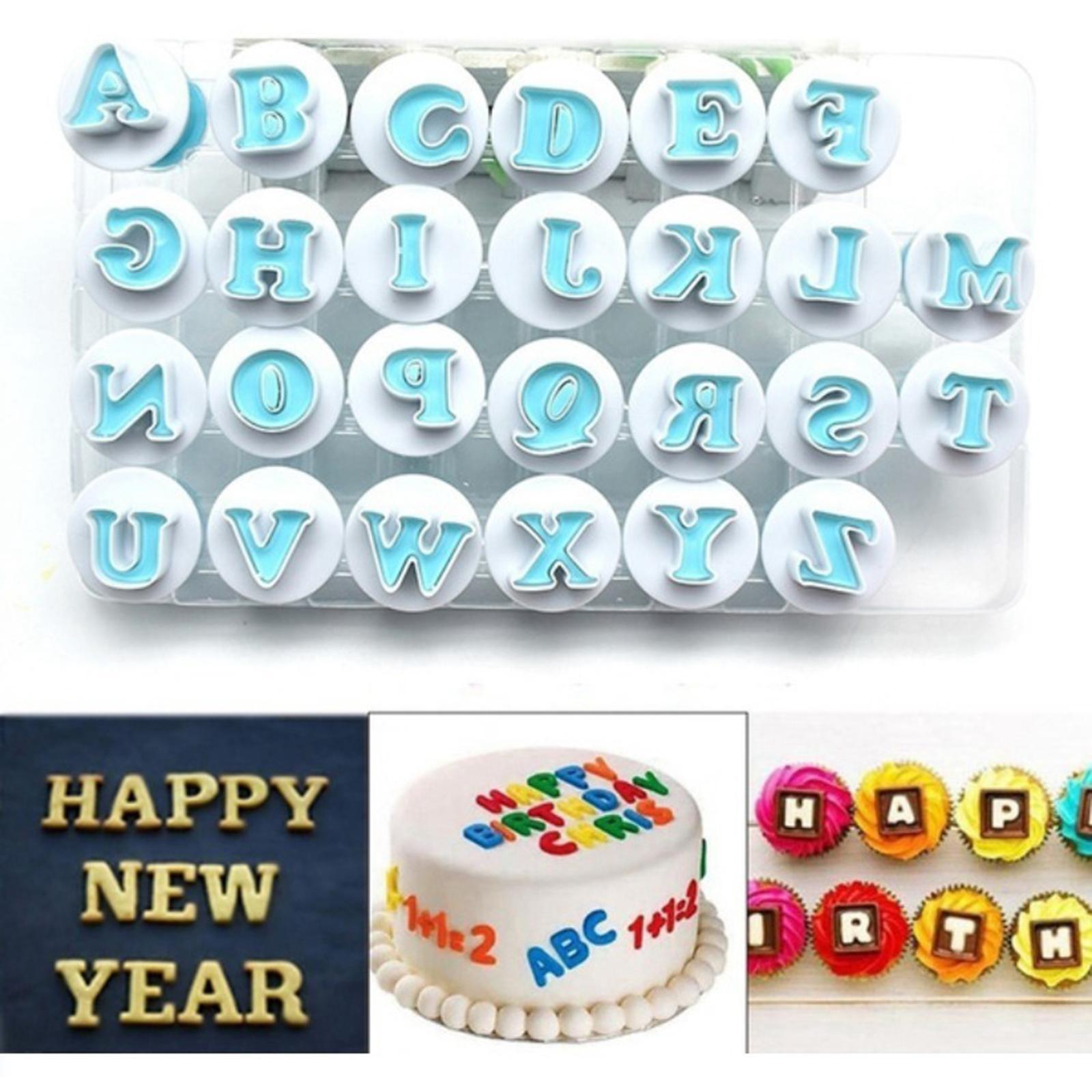 Cookie Cutter Plastic Fondant Cutter Baking Cake Mold Number