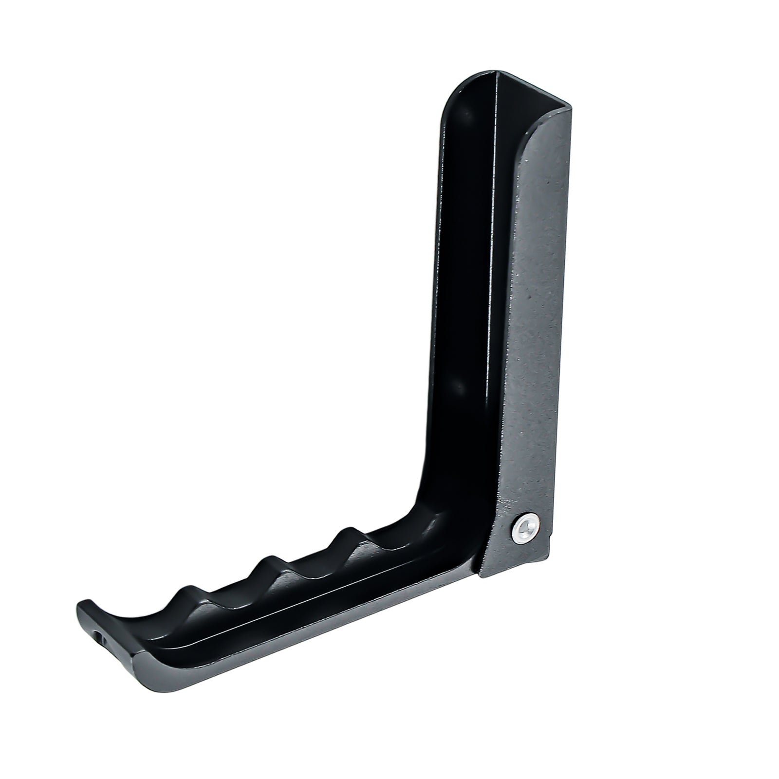3pcs Aluminum Robe Hanger Hook Durable Wall-mounted Coat Hanger Black
