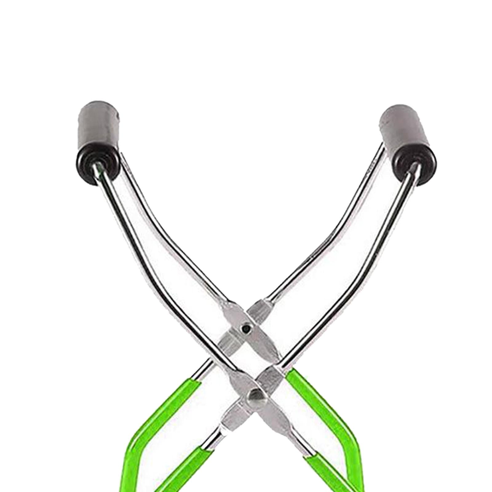 JAR LIFTER COMFORT GRIP CANNING TOOL STAINLESS STEEL TONGS Green
