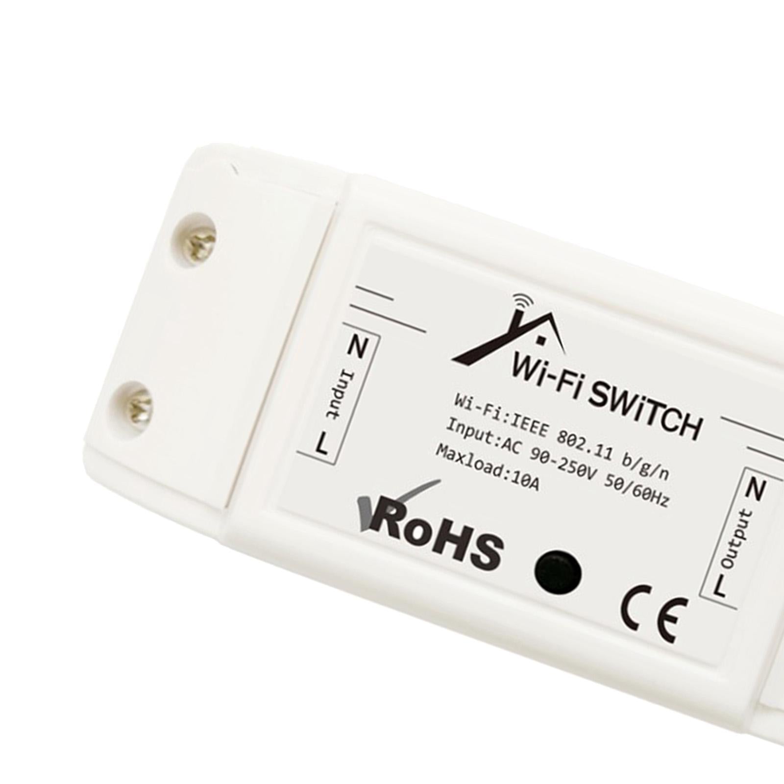 1x Universal Basic R2 Wifi DIY Smart Wireless Remote Switch Light Electrical