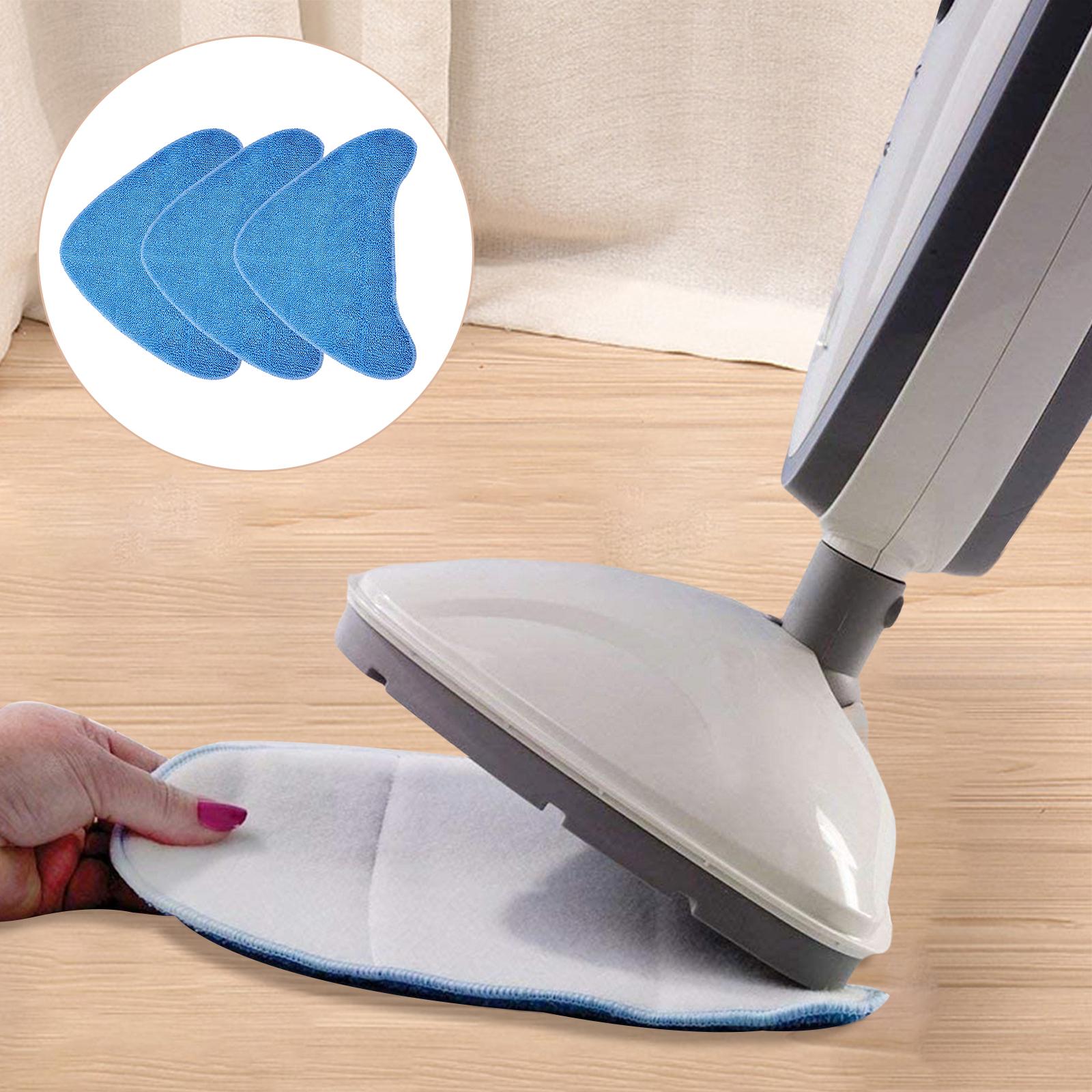 3 Pieces of Triangular Steam Mop Pads for VAX S85-CM S7 S86-SF-CC S86-SF-C