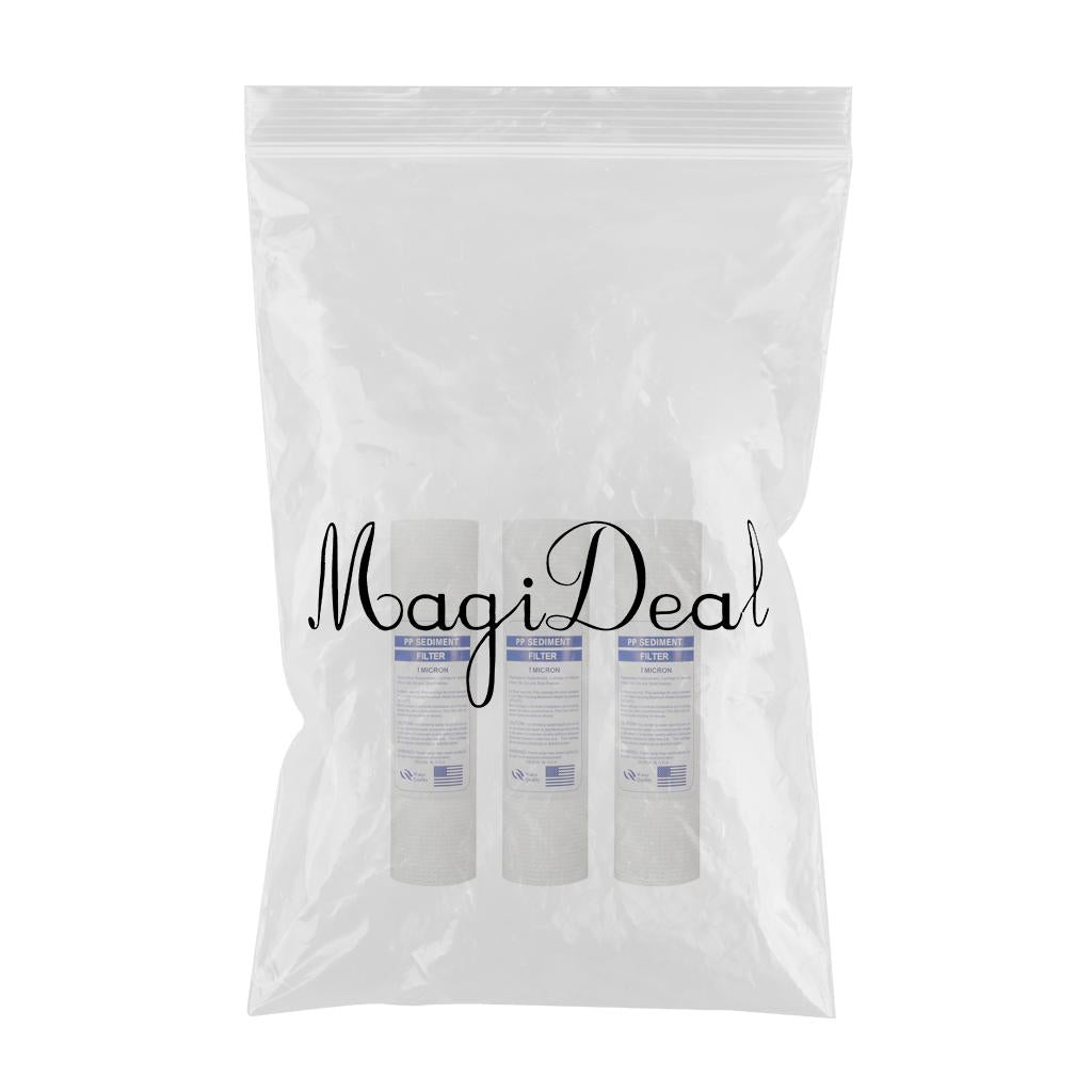 10x2.5" 120g PP Sediment Water Filter House Cartridge Reverse Osmosis 1 Micron"