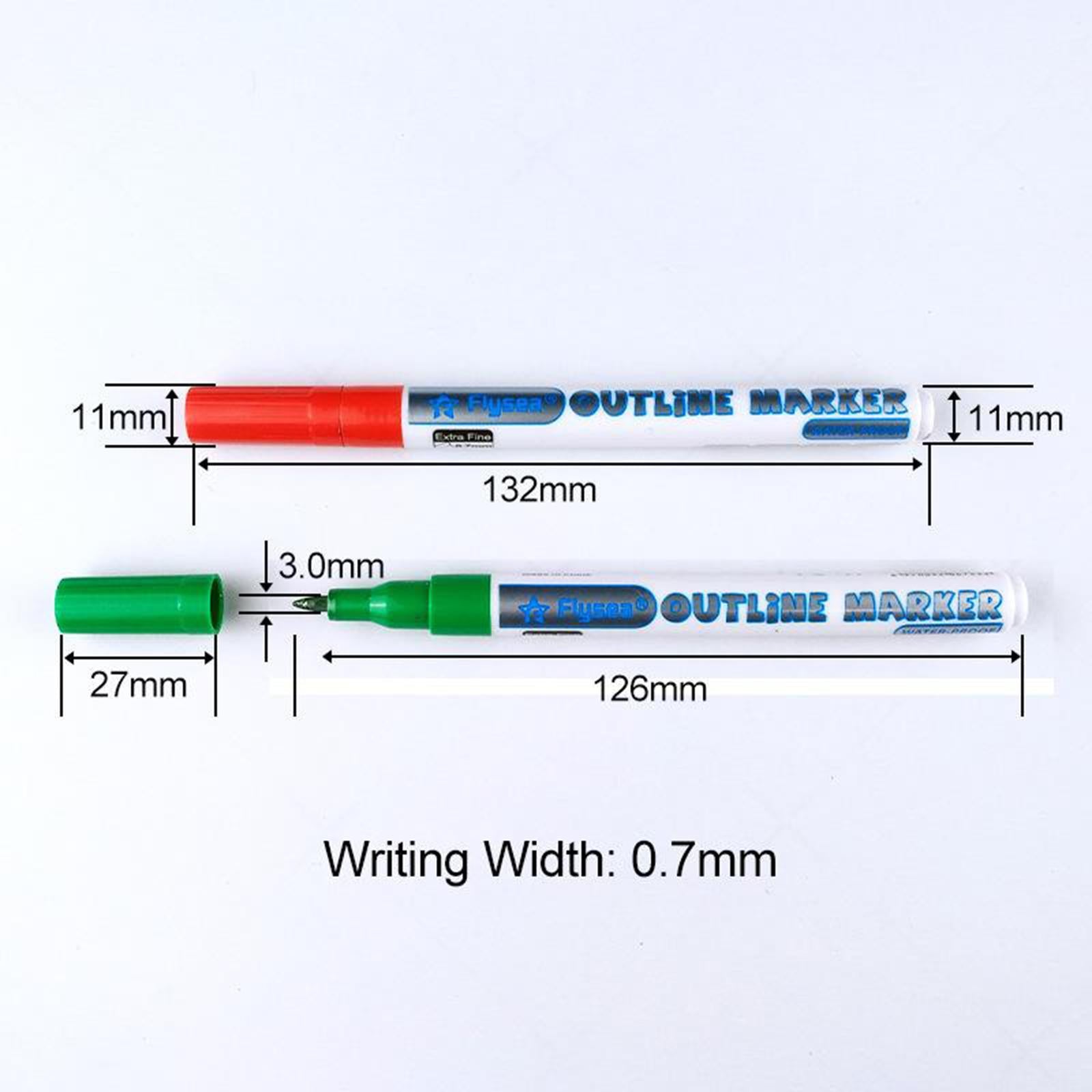 Paint Pens For Rock Painting Stone Ceramic Glass Rock Markers 12 Colors