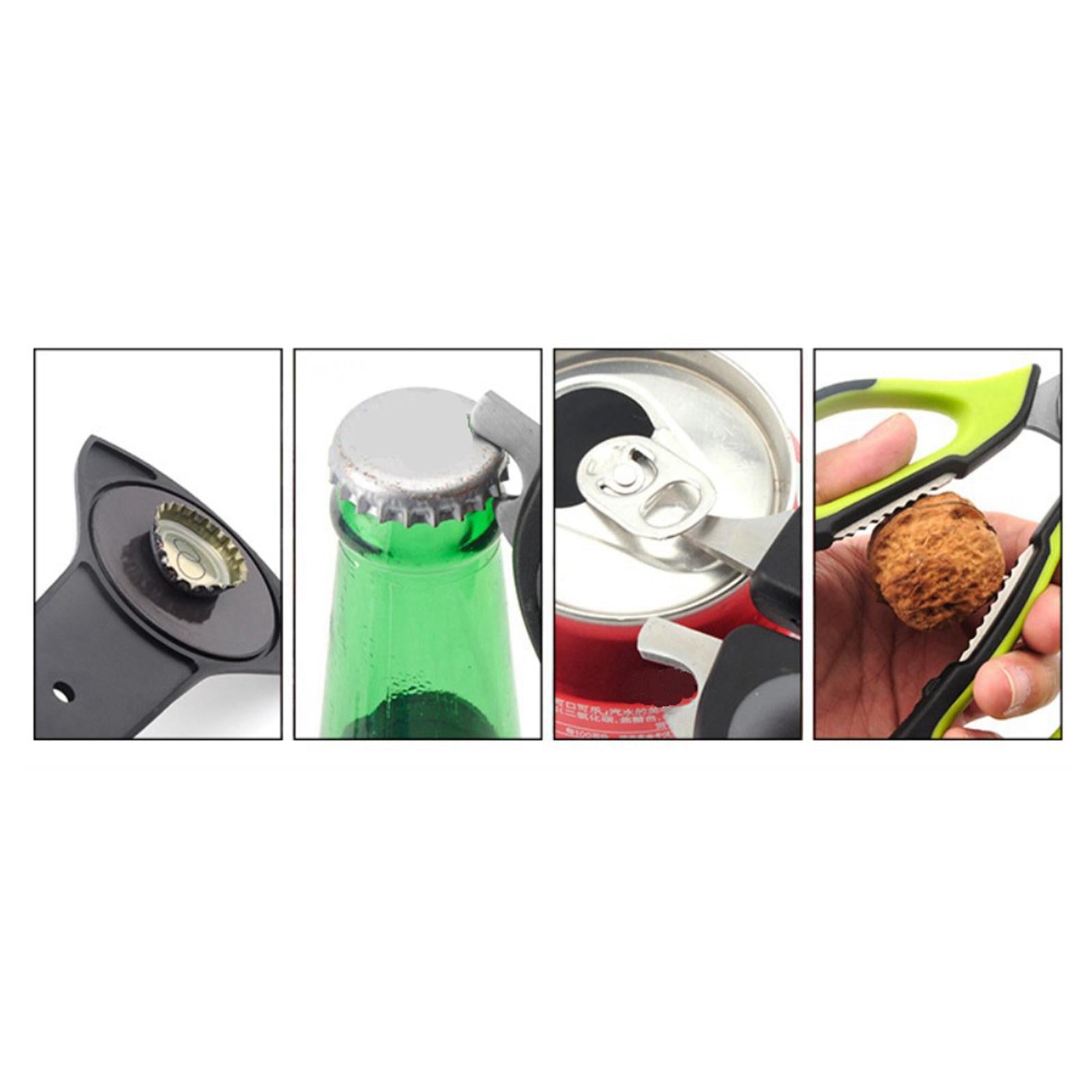Kitchen Scissors Knife For Fish Chicken Bone Vegetables Cutter Shears Green