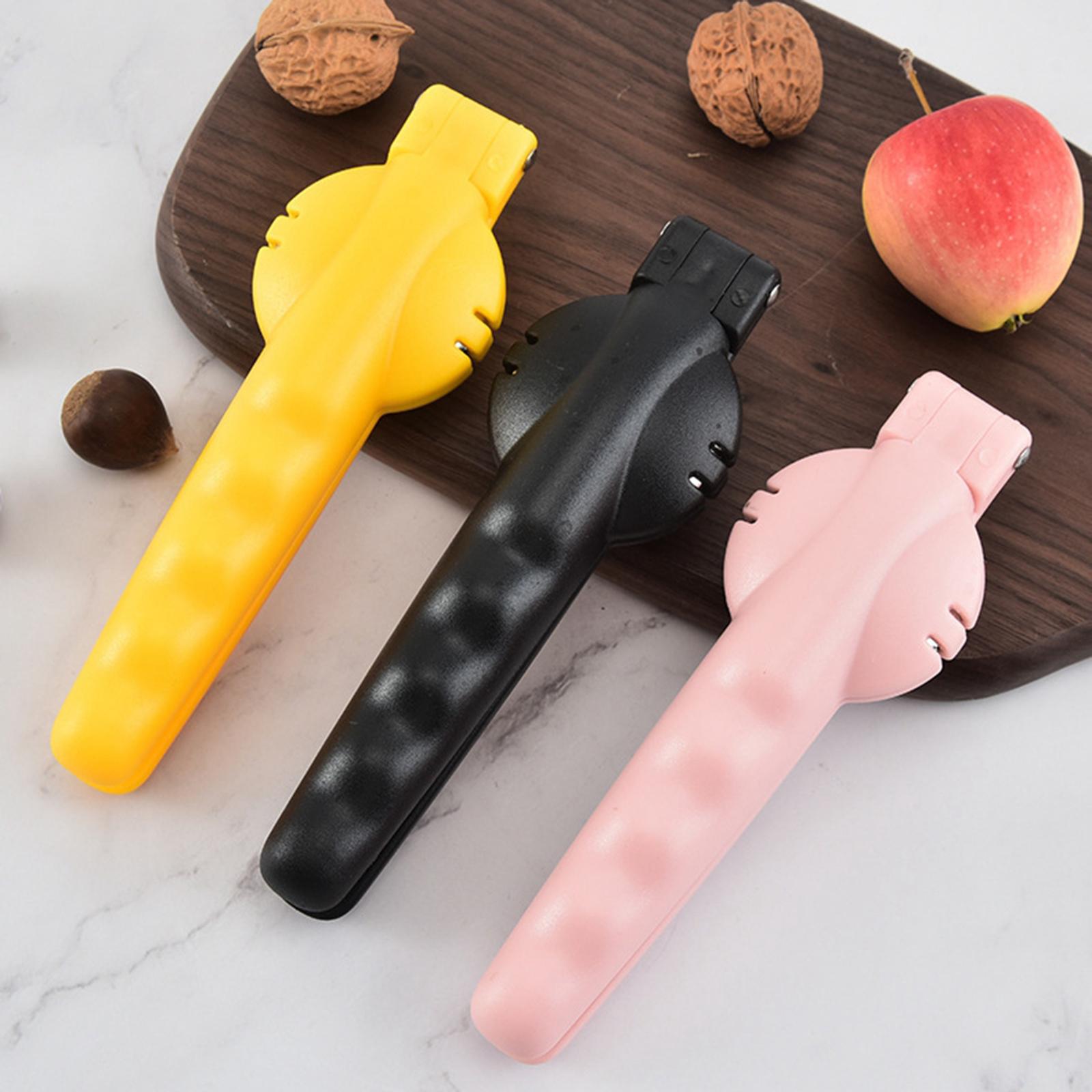 Practical Chestnut Cutter Fast Opener Walnut Cracking Sheller Pliers Pink