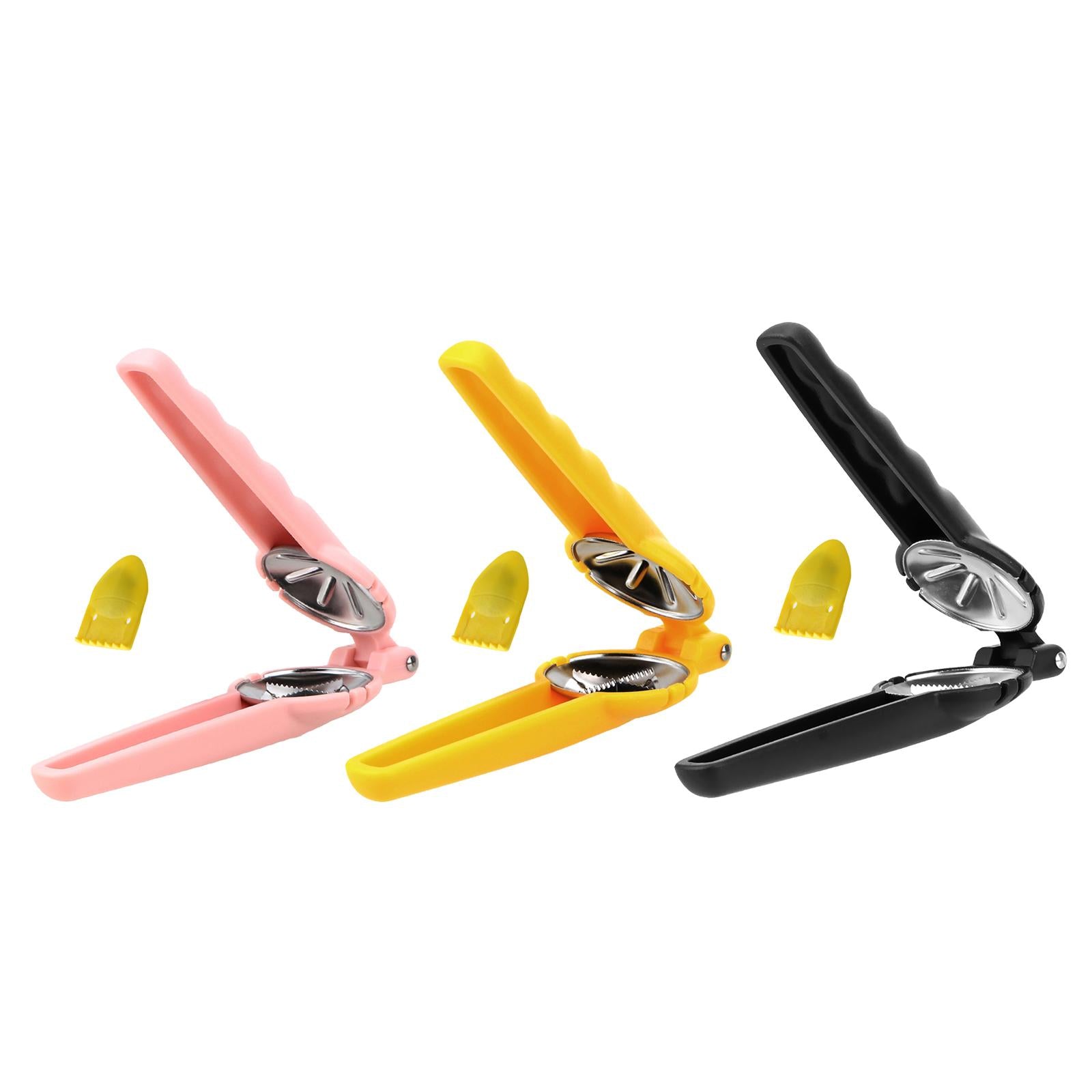Practical Chestnut Cutter Fast Opener Walnut Cracking Sheller Pliers Pink