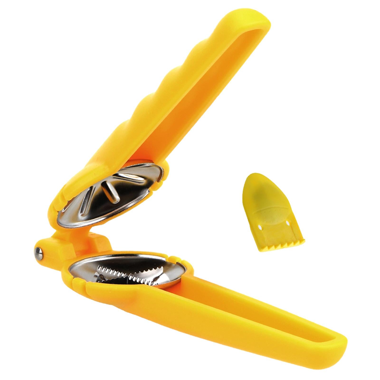 Practical Chestnut Cutter Fast Opener Walnut Cracking Sheller Pliers Yellow