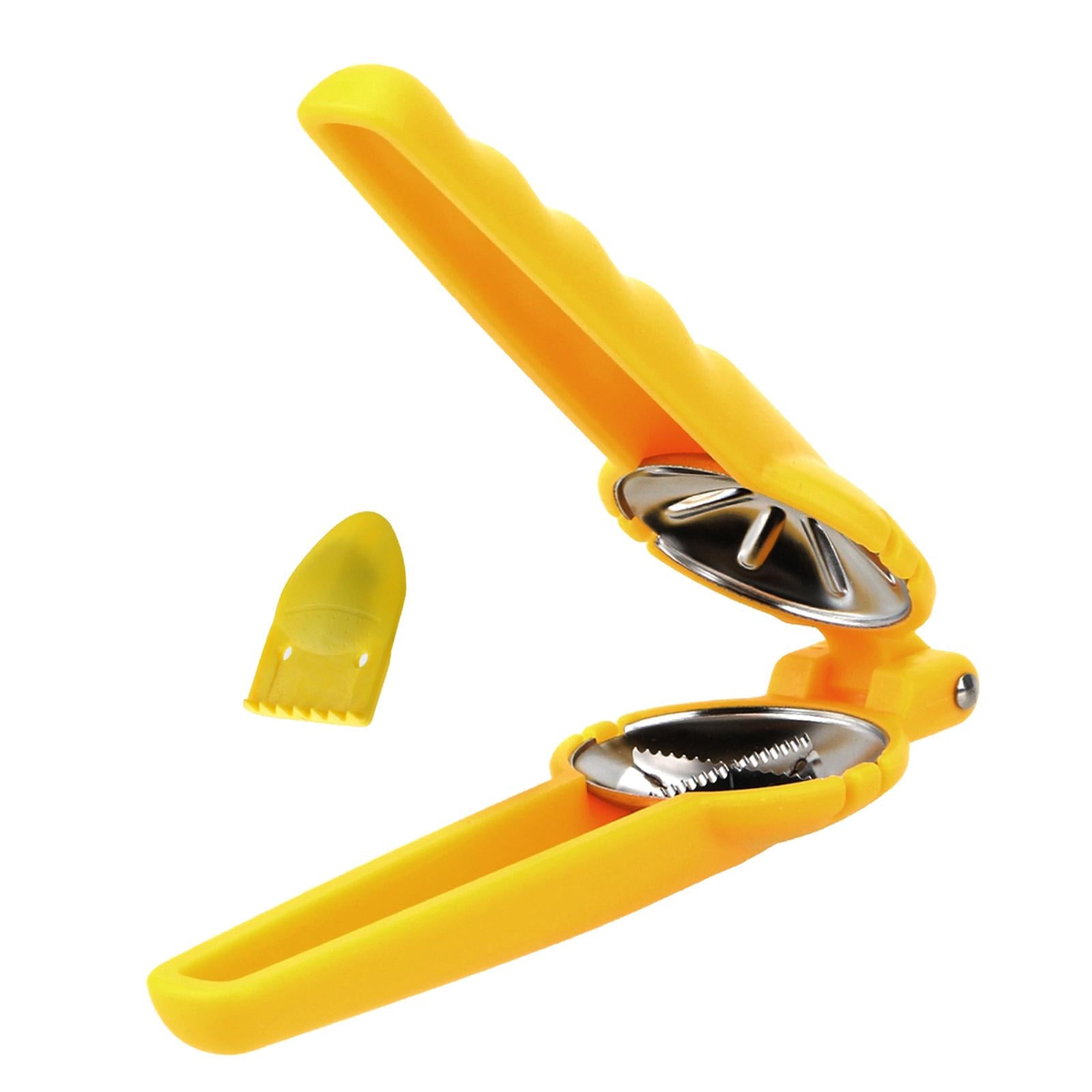 Practical Chestnut Cutter Fast Opener Walnut Cracking Sheller Pliers Yellow