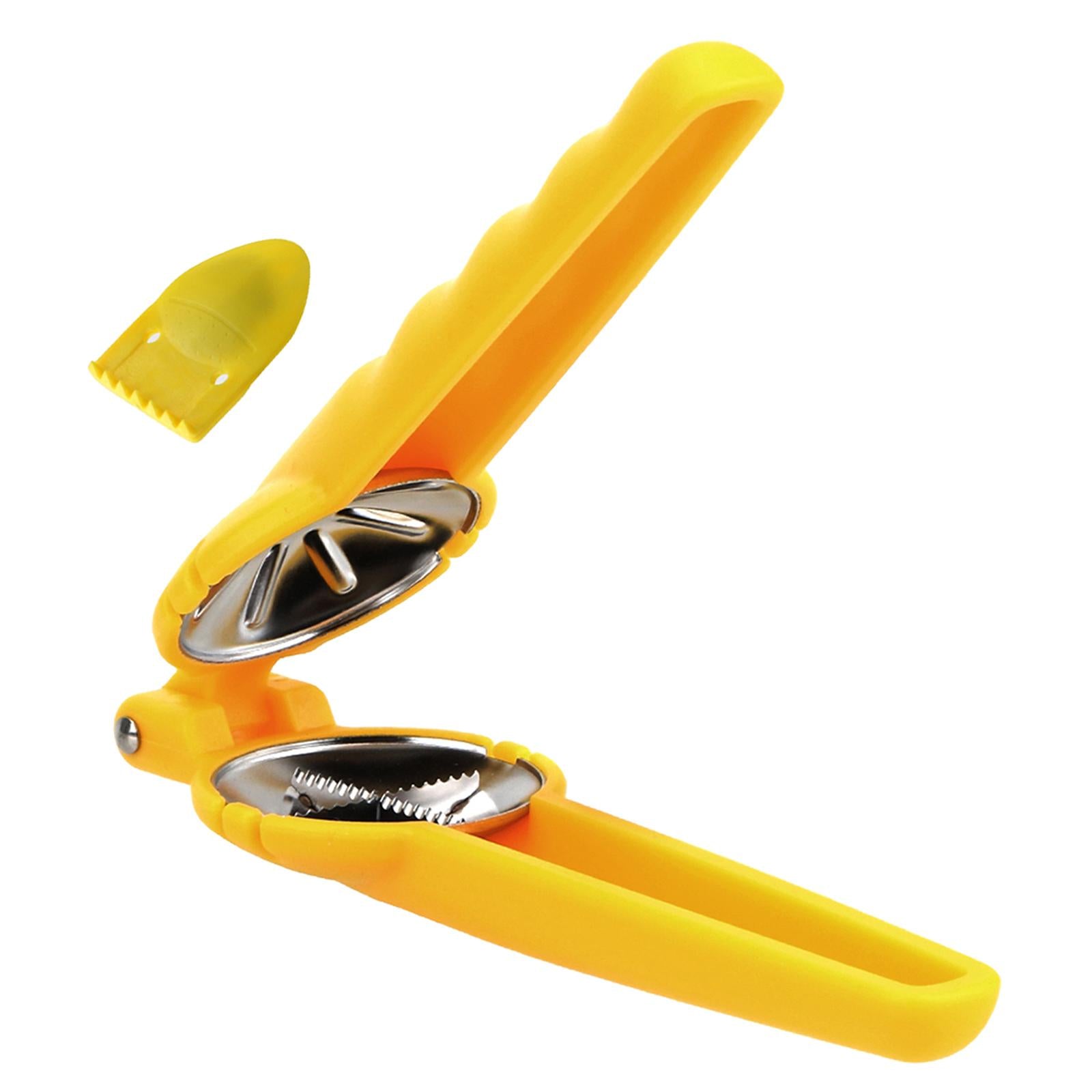 Practical Chestnut Cutter Fast Opener Walnut Cracking Sheller Pliers Yellow
