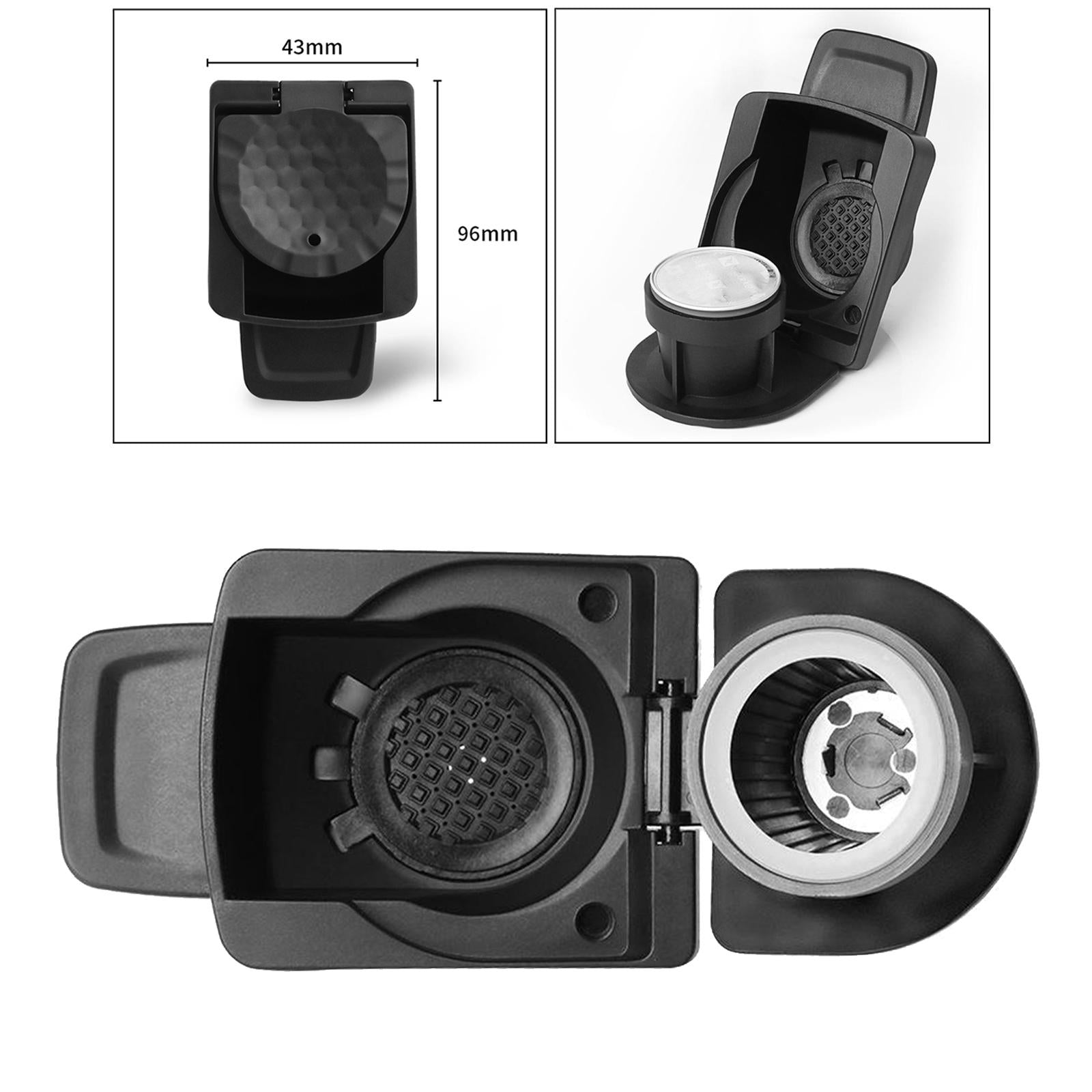 Coffee Capsule Converter Adapter For Nespresso DolceGusto Machine