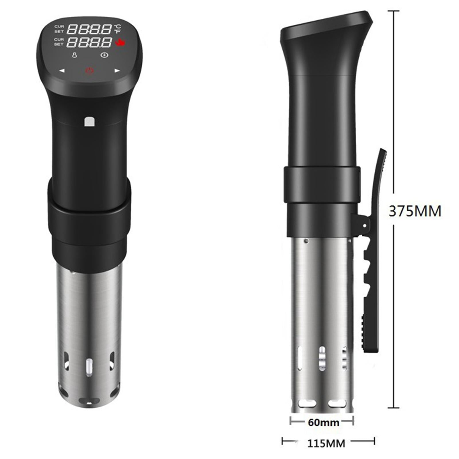 Sous Vide Precision Cooker Machine 1800W for Kitchen LCD Display