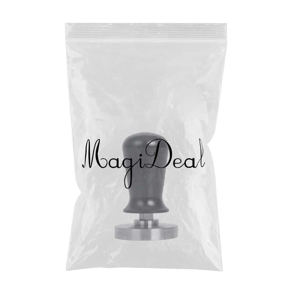 Coffee Tamper Adjustable Handle Powder Press Kitchen Coffee Tool Black
