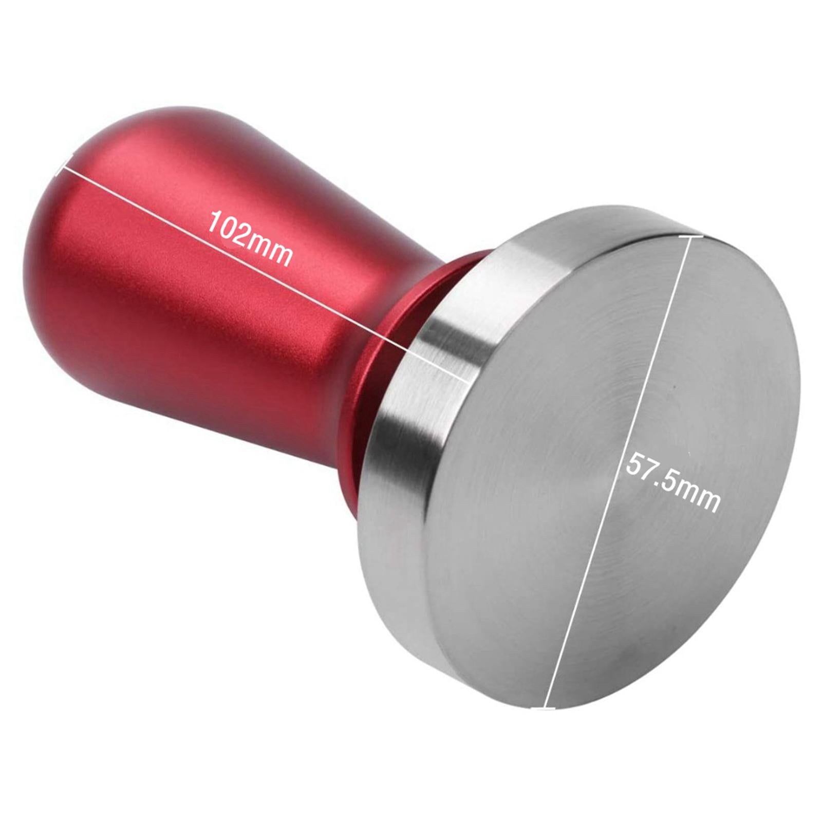 Coffee Tamper Adjustable Handle Powder Press Kitchen Coffee Tool Red