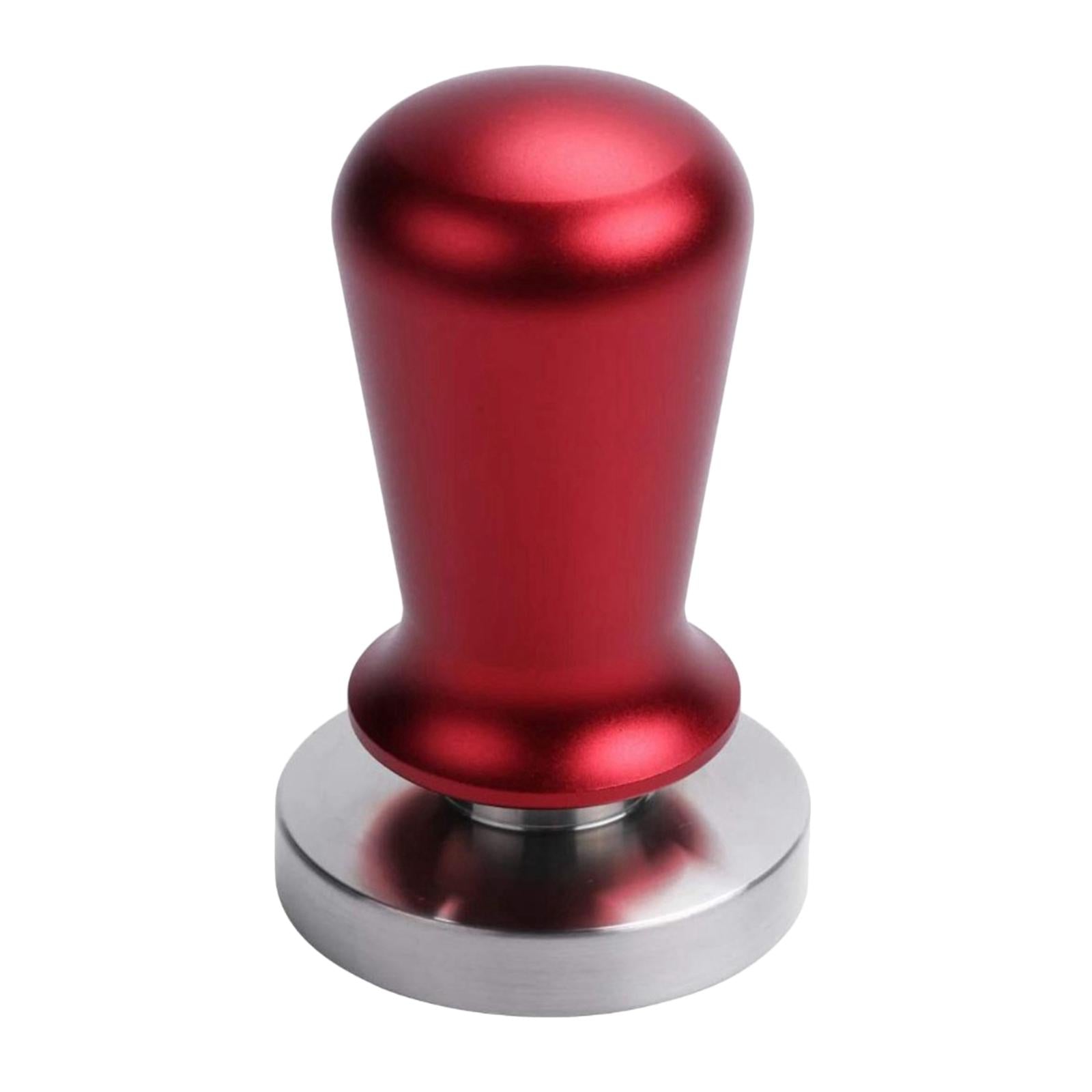 Coffee Tamper Adjustable Handle Powder Press Kitchen Coffee Tool Red