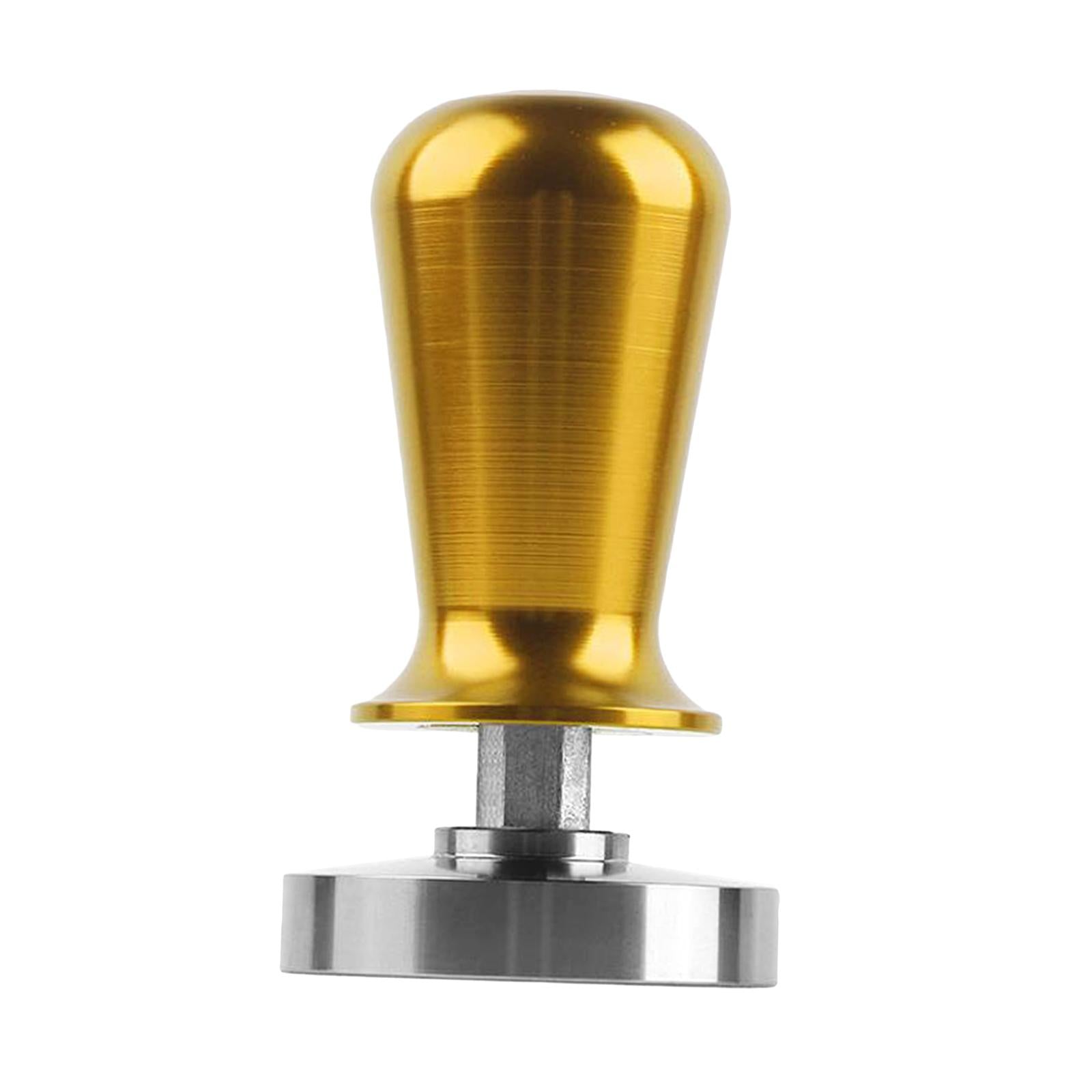 Coffee Tamper Adjustable Handle Powder Press Kitchen Coffee Tool Champagne
