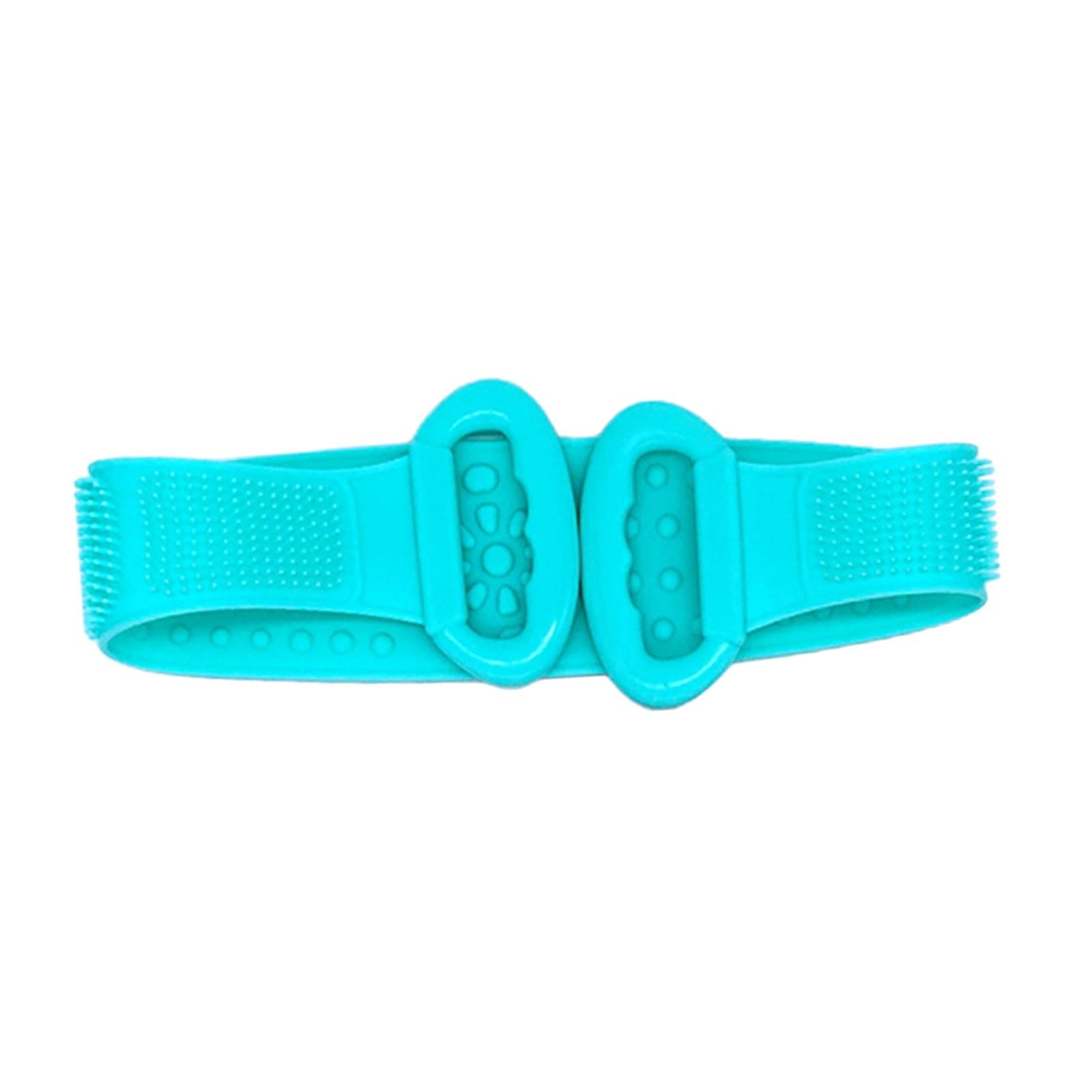 Body Scrubber Bath Shower Anti Mold Non Toxic Exfoliating Back Brush Cleaner Green 680x110cm