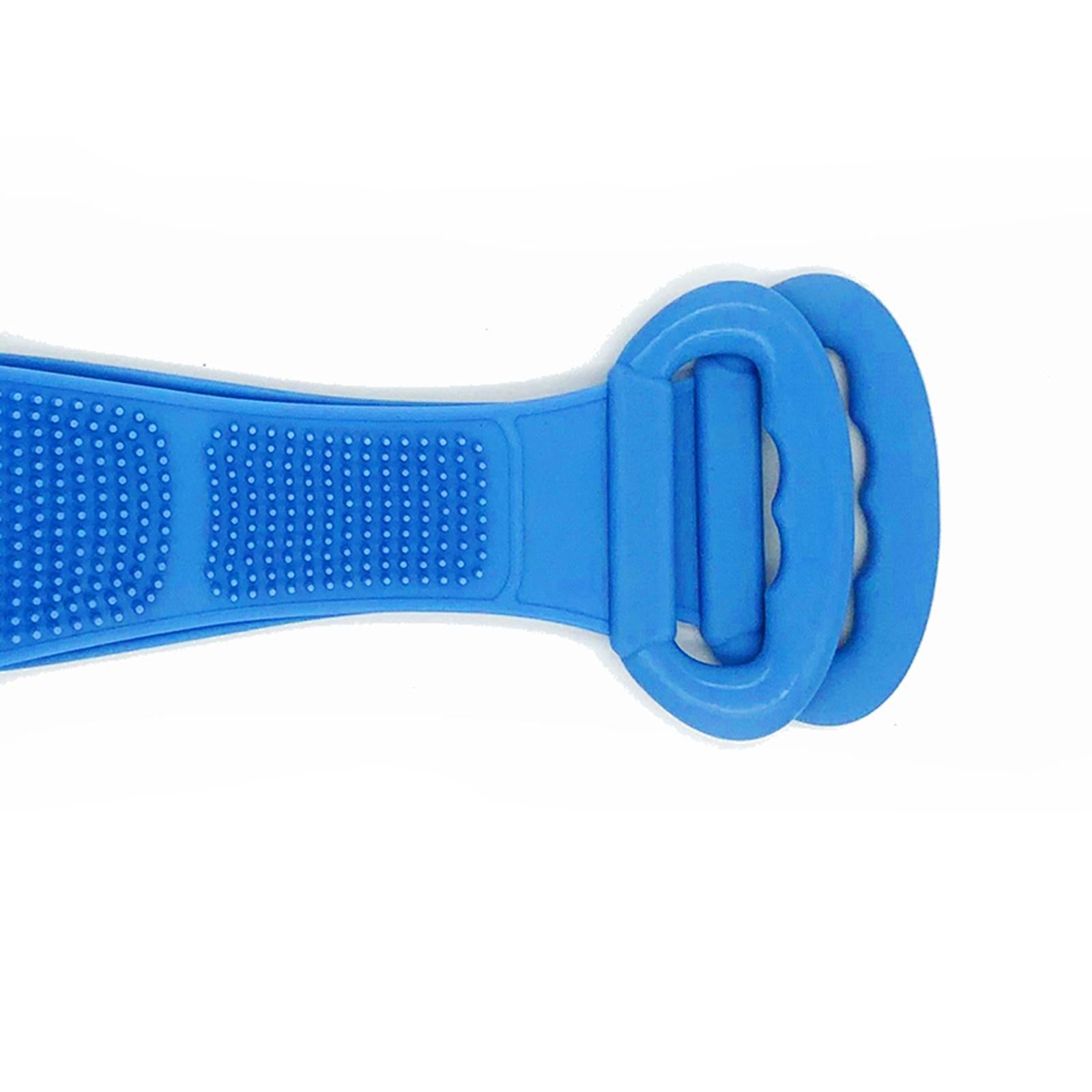Body Scrubber Bath Shower Anti Mold Non Toxic Exfoliating Back Brush Cleaner Blue 800x110cm