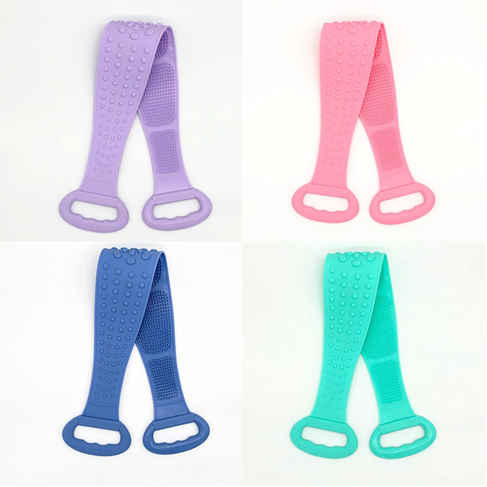 Body Scrubber Bath Shower Anti Mold Non Toxic Exfoliating Back Brush Cleaner Blue 800x110cm