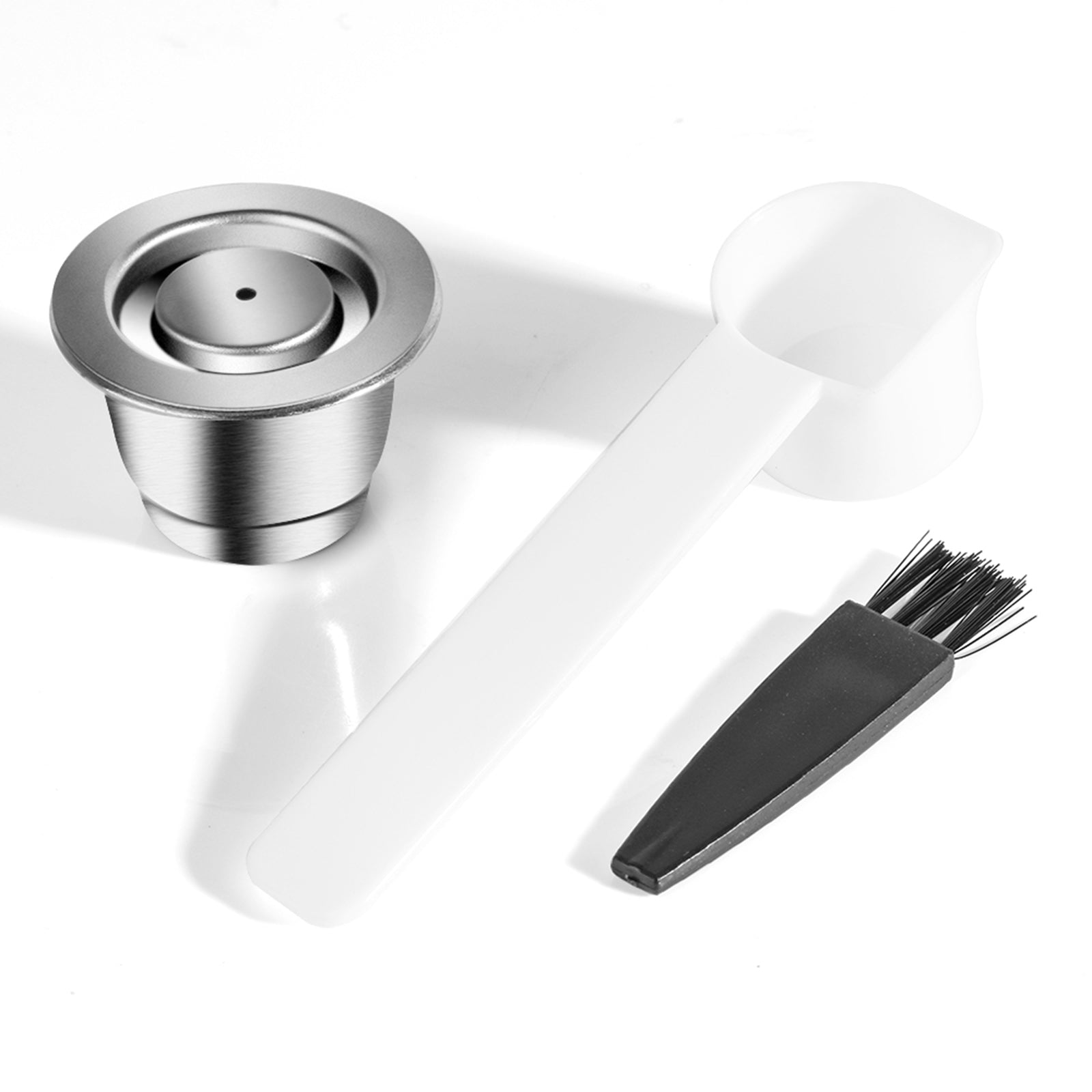 Refillable Coffee Capsule Reusable Coffee Pod PP Tamper Style 1