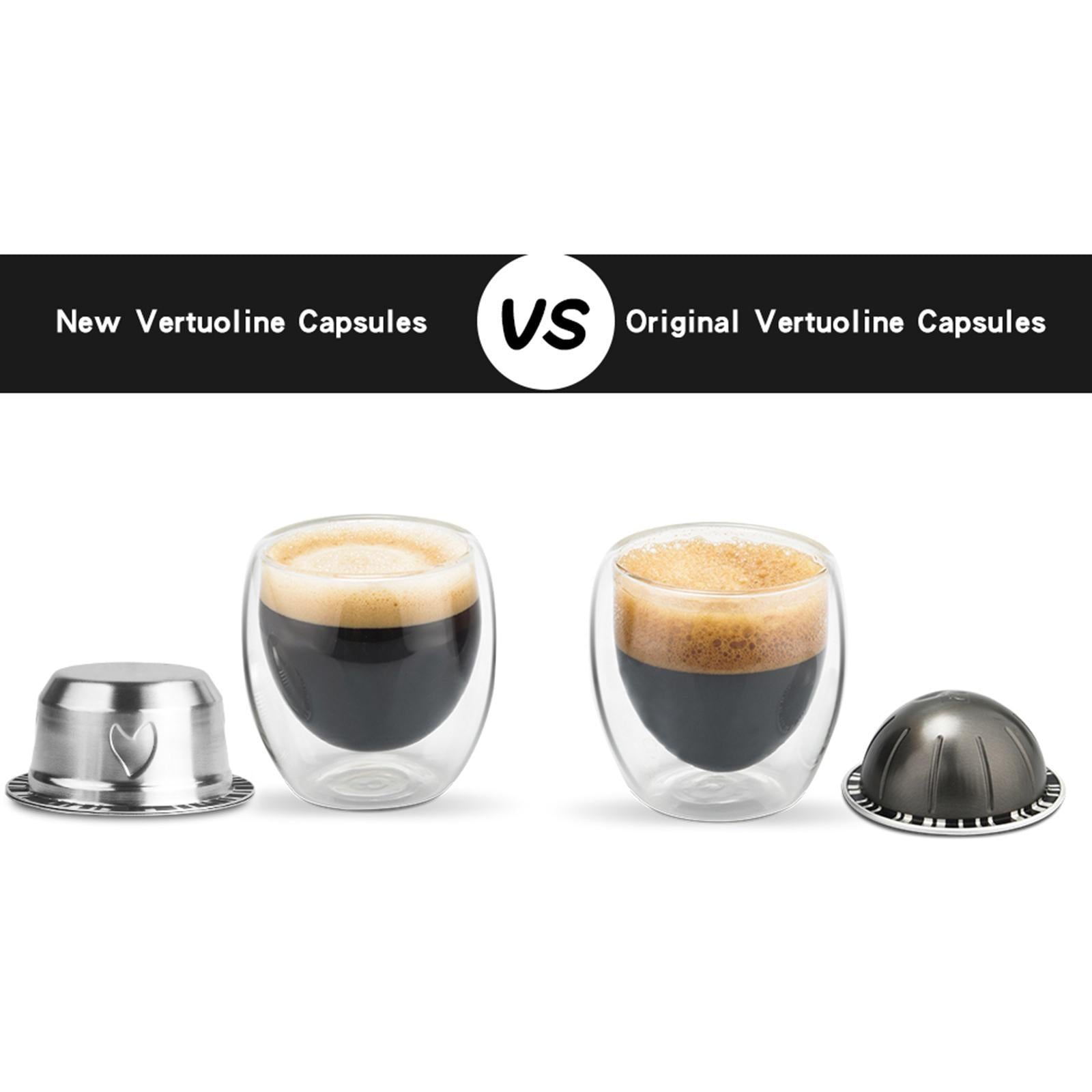 Reusable Fillable Coffee Capsules Stainless Steel Cup Accerssories 150ml