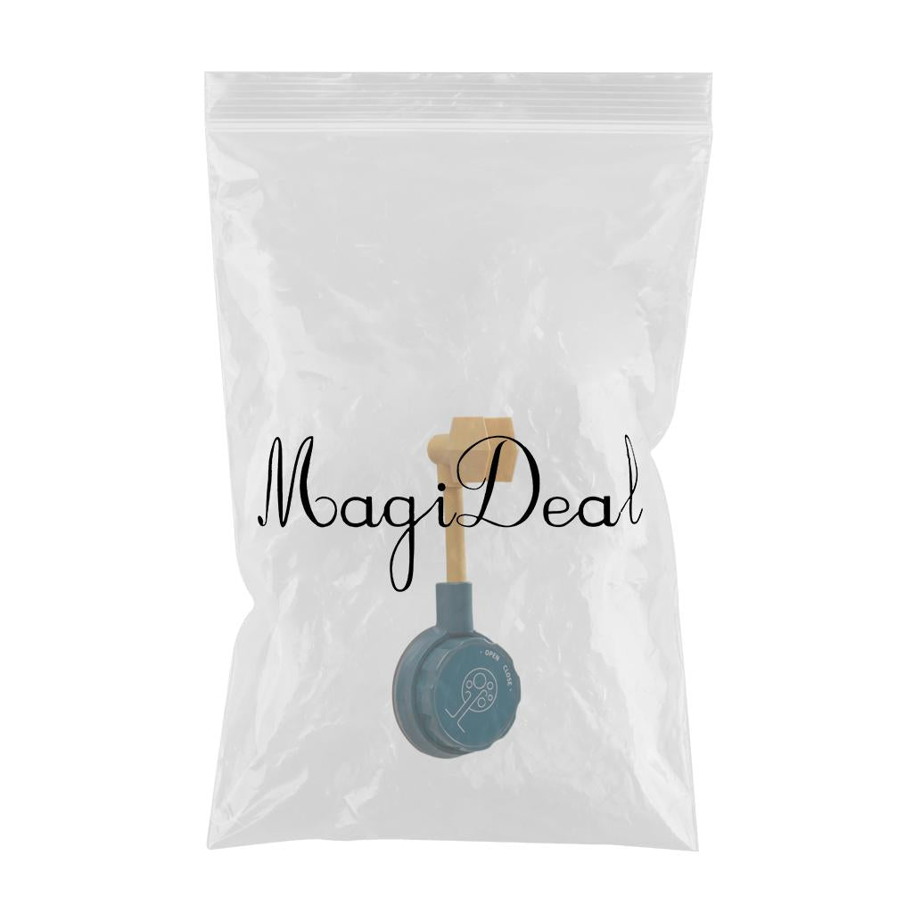 Bathroom Wall-Mounted Shower Head Holder Bracket Adjustable Blue