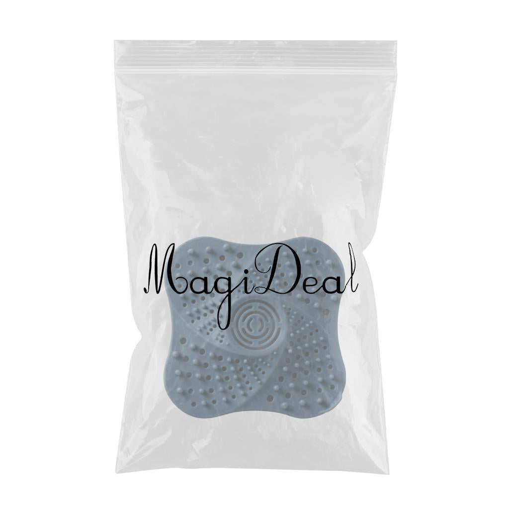 Bathroom Drain Hair Catcher Bath Stopper Water Sink Strainer Filter  Blue