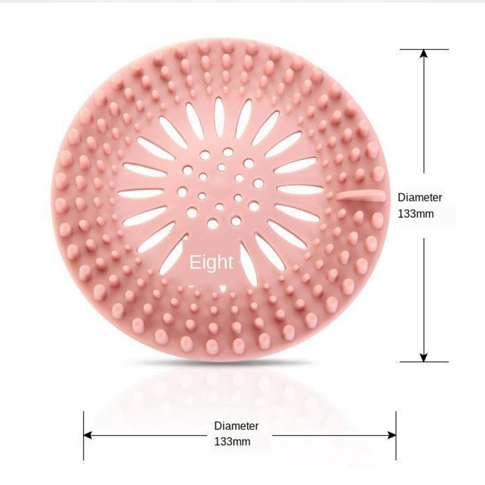 Sink Trap Filter Hair Catcher Shower Bath Cover Basin Drain Strainer Blue