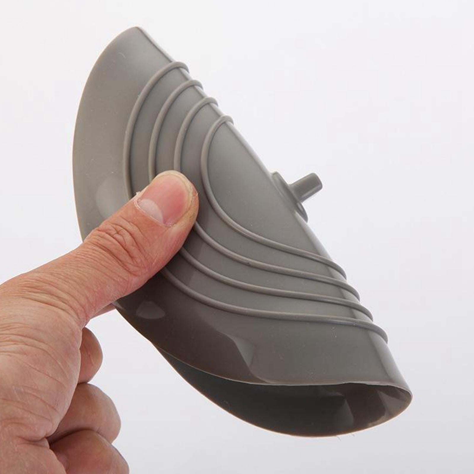 Silicone Tub Stopper Bathtub Drain Stopper Sealing Sink Stopper Gray