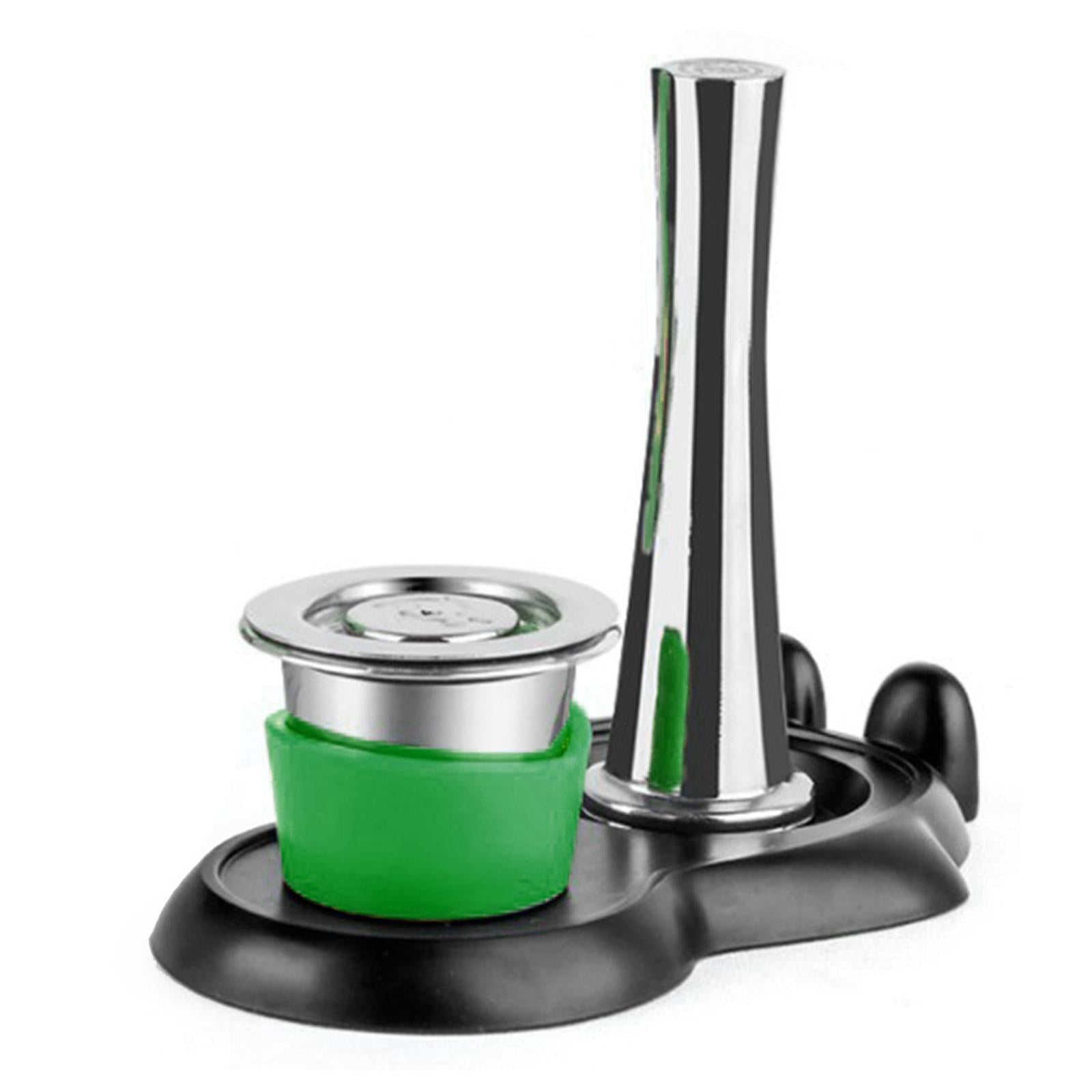 Refillable Stainless Steel Coffee Reusable Capsule Coffee Filter Green A