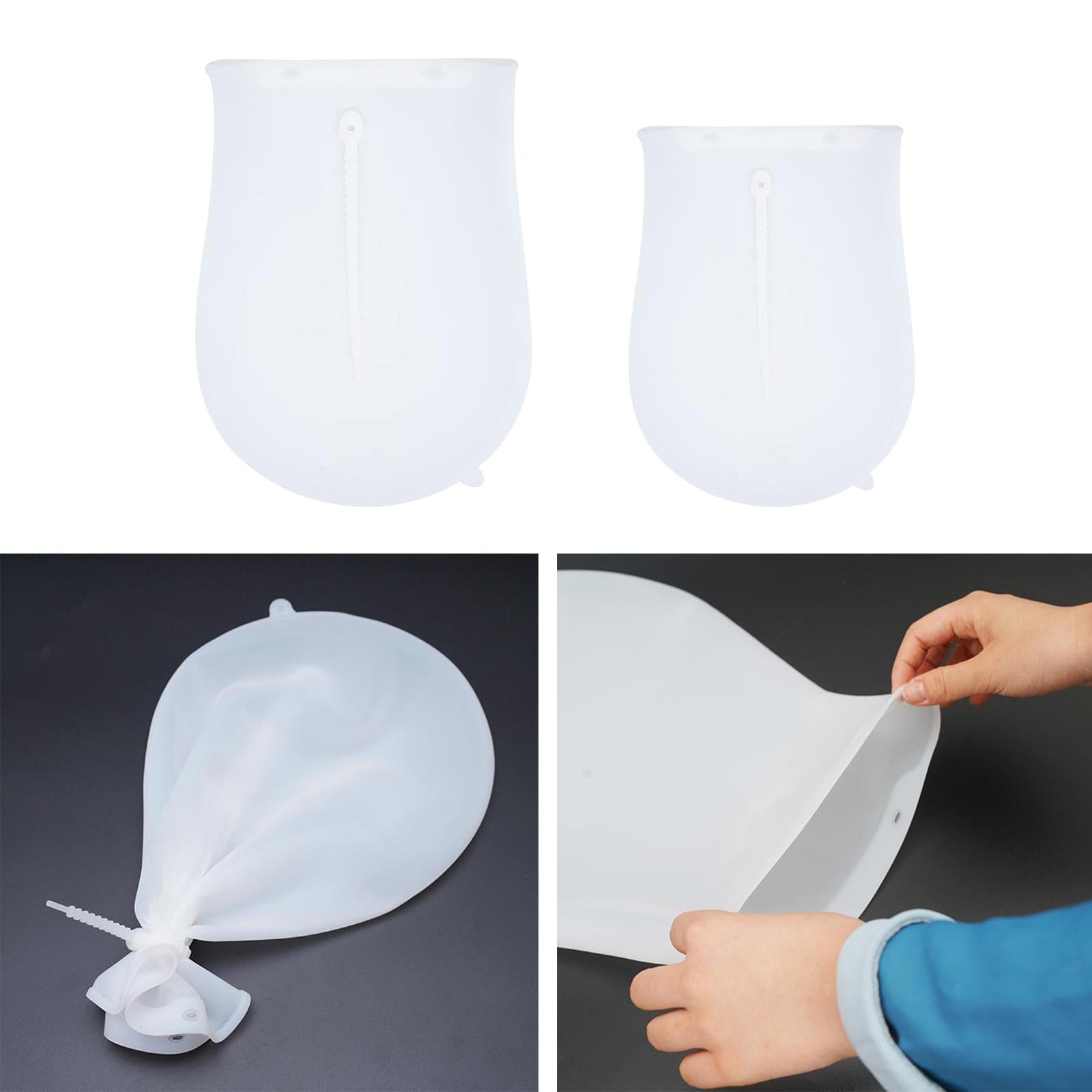 Reusable Silica gel Kneading Bag Dough Making Flour Mixer Cooking Tool L