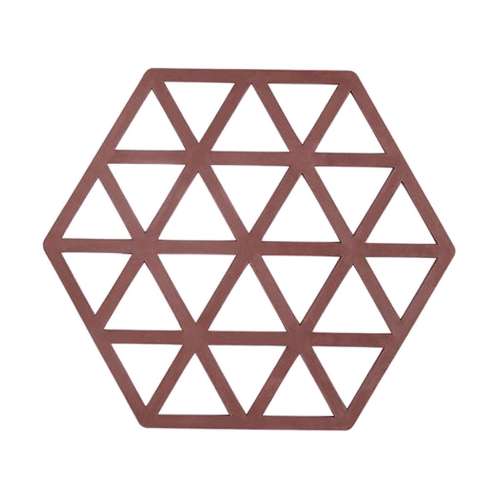 Coasters,Coffee Coasters,Kitchen Mat Office Coasters Dark Red Triangle