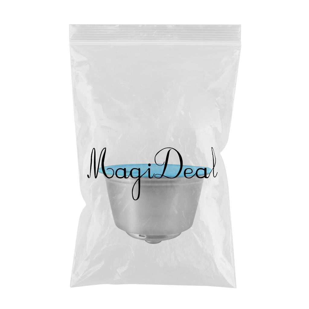 Refillable Coffee Capsule Pod Metal Cup For DolceGusto Brewer 3-Piece Set