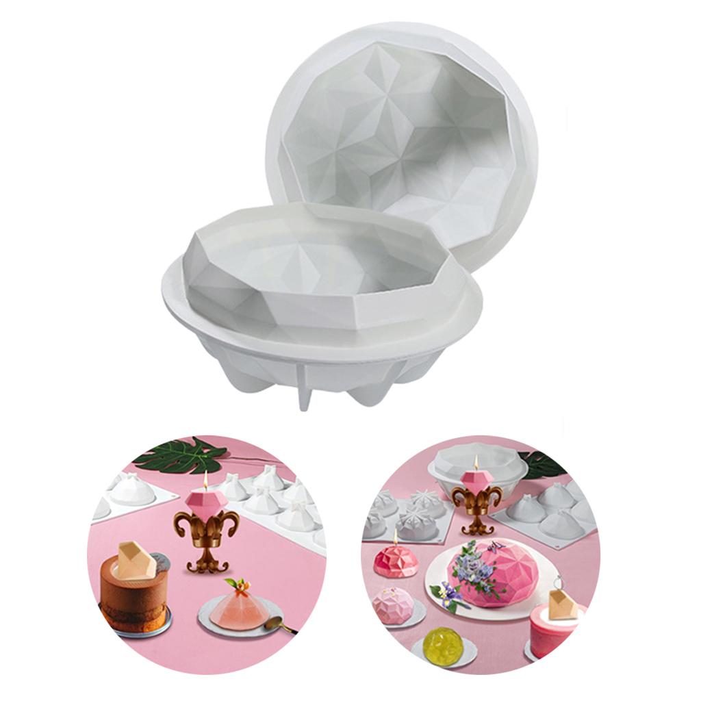 Diamond Silicone Mold Hot Chocolate Bomb Ice Cube Tool Making Mould Single