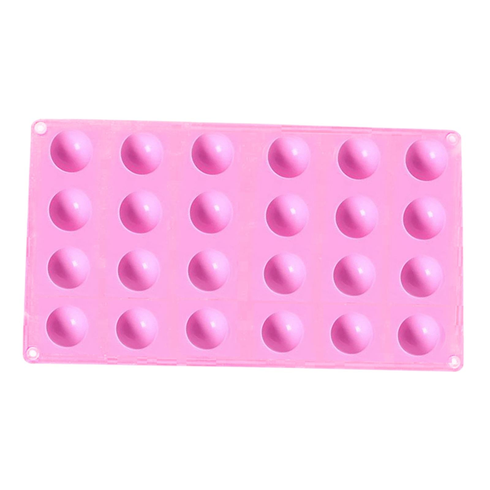 Rectangle Silicone Baking Chocolate Mould Bakeware Kitchen Gadget Pink