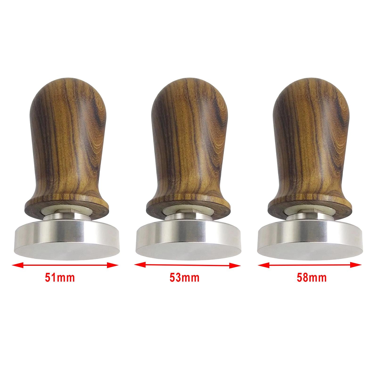 Stainless Steel Coffee Tamper Cafe Home Coffee Bean Press Tool Espresso 51mm