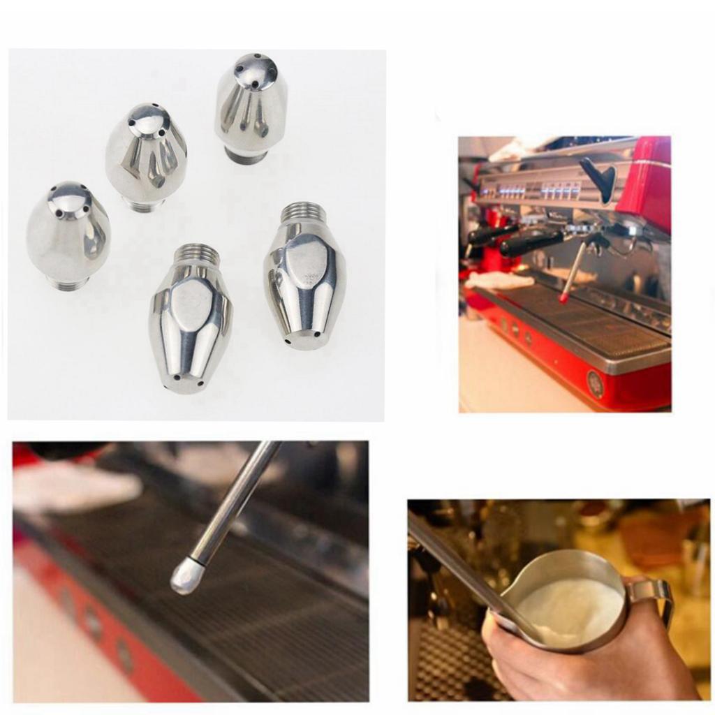 Steam Nozzle Froth Tip Coffee Machine Replacement Part Spout Rhombus 3 Holes