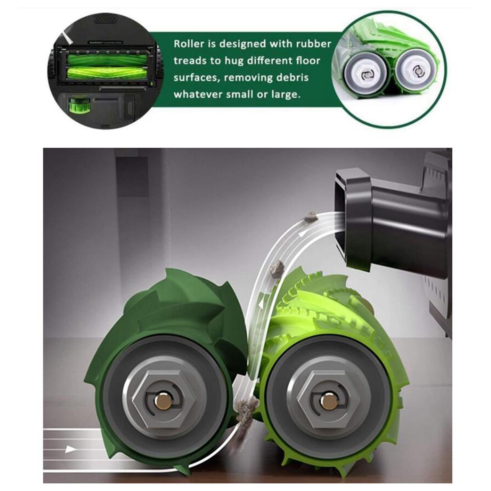 1 Pair Vacuum Cleaner Roller Brush Replacement for S9 S9+ S9 Plus (9550)