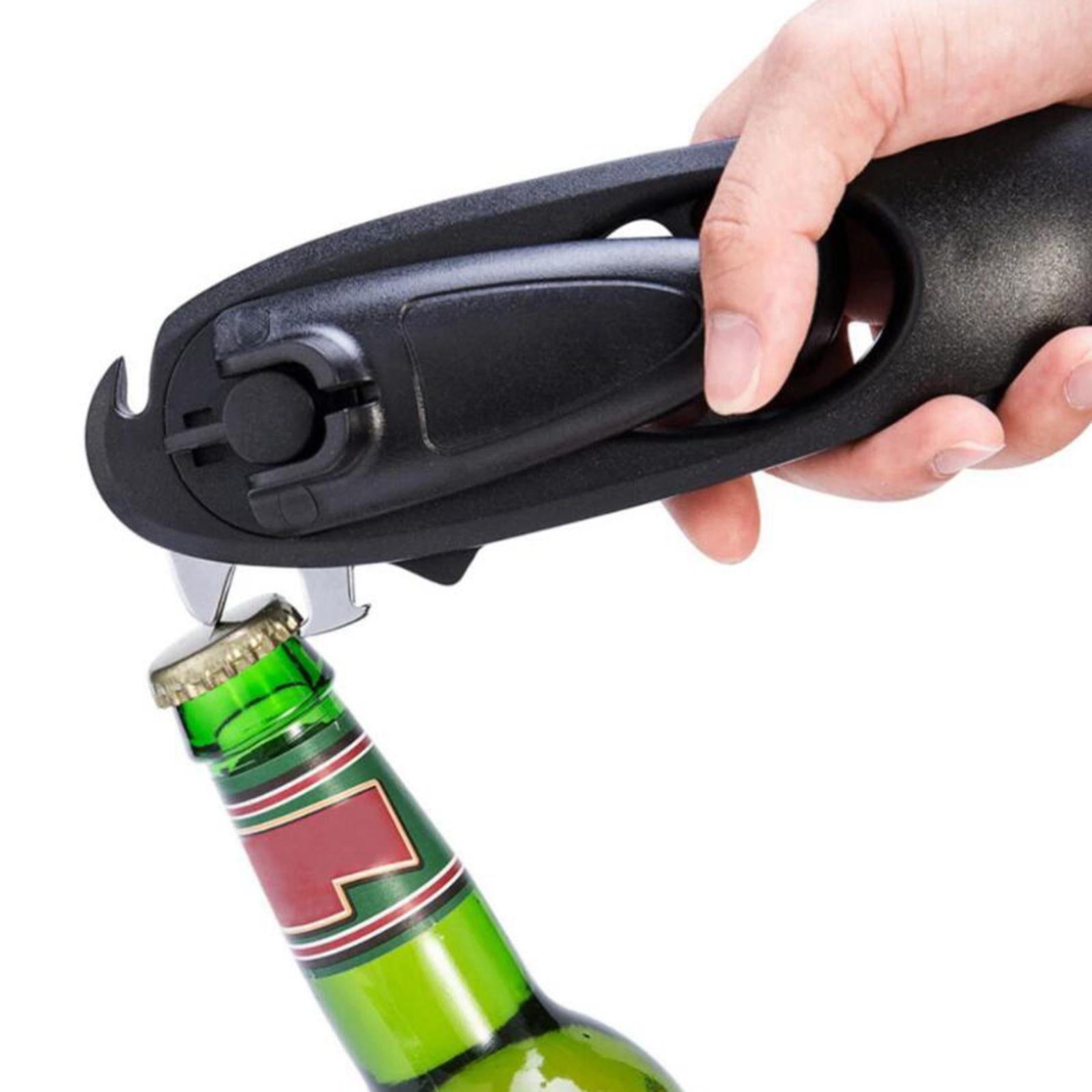 Can Opener Handheld Multifunction Manual Stainless Steel Blade Smooth Edge