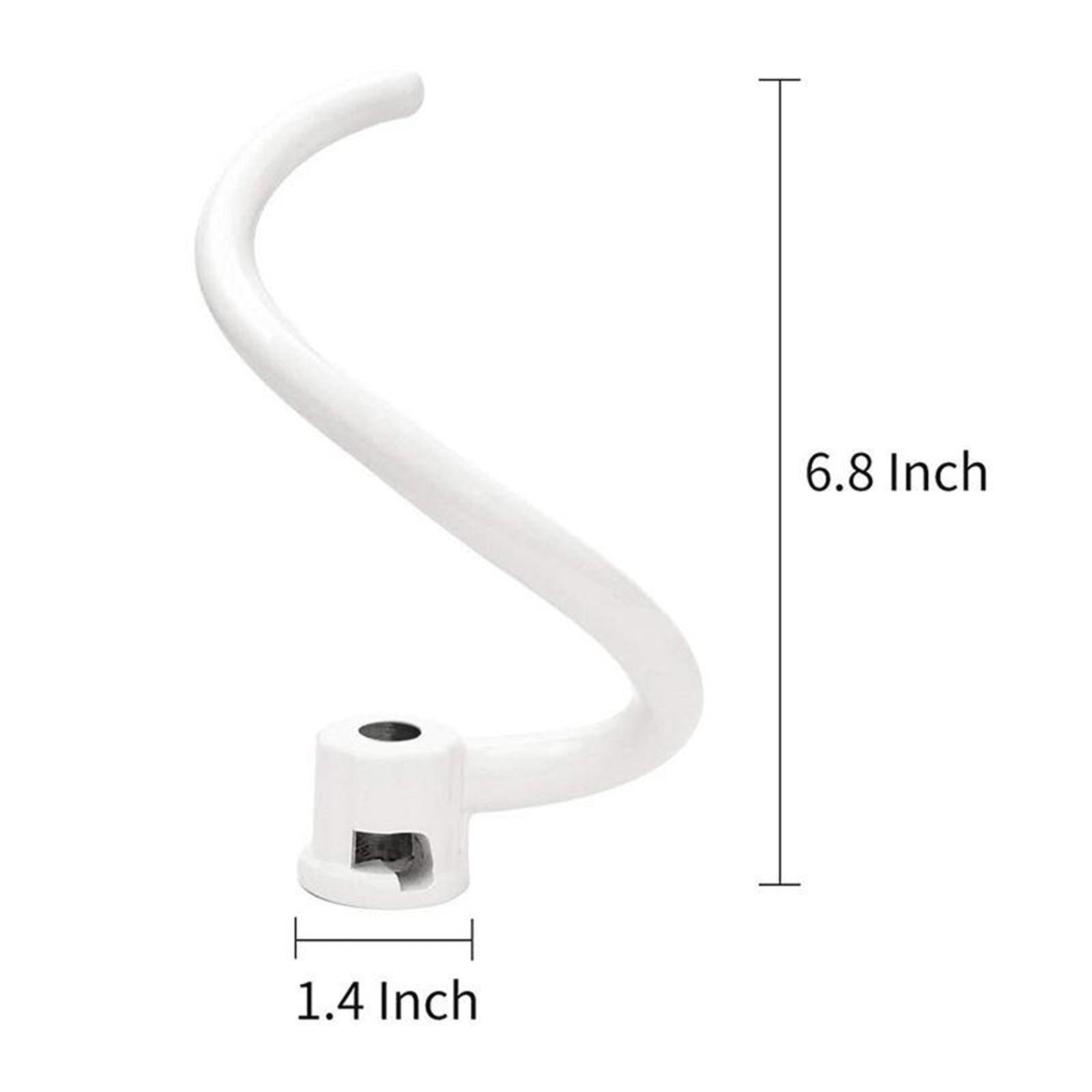 Spiral Coated Dough Hook Fits Stand Mixer Attachment Save Time