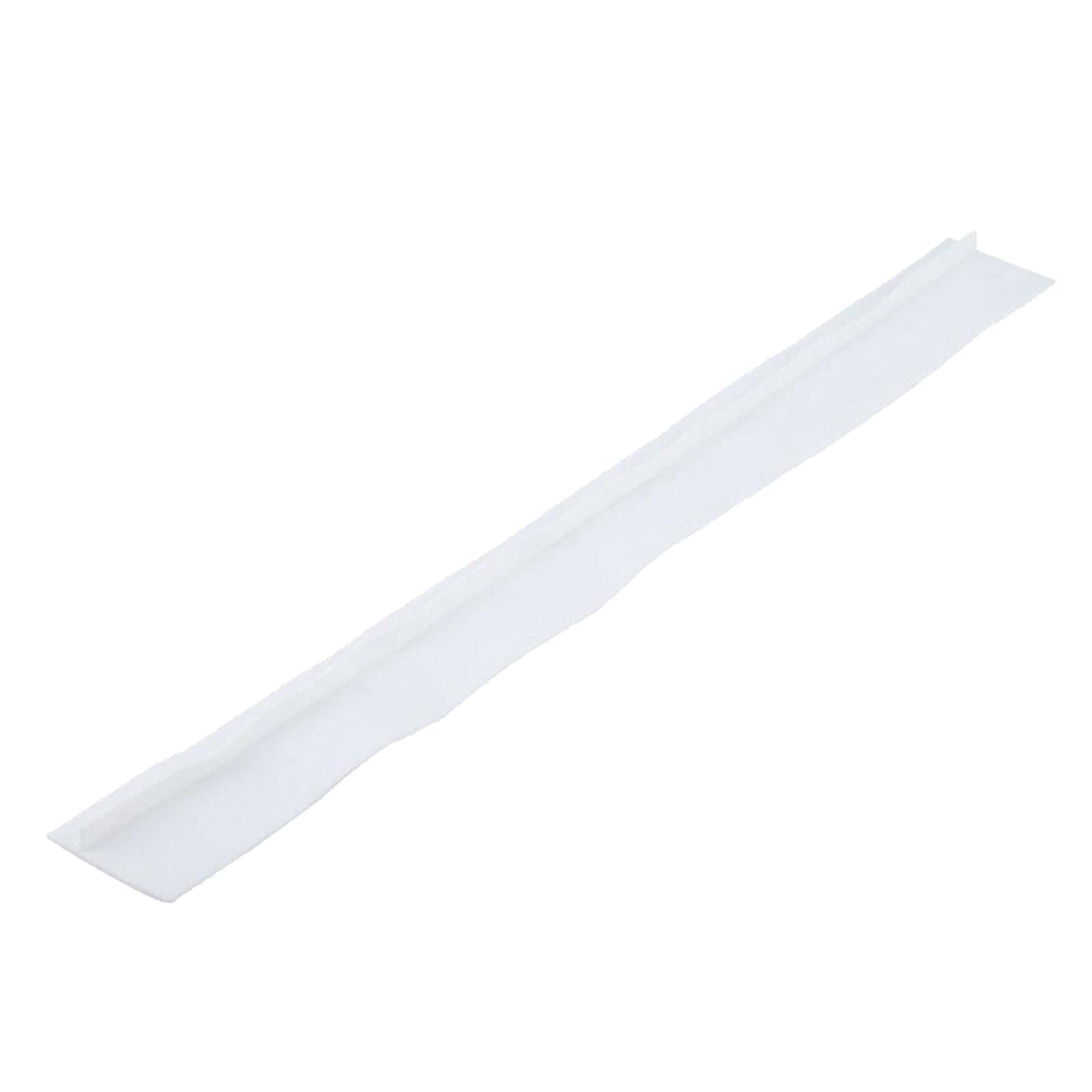 Kitchen Silicone Stove Counter Gap Cover Kitchen Spill Guard White 21Inch