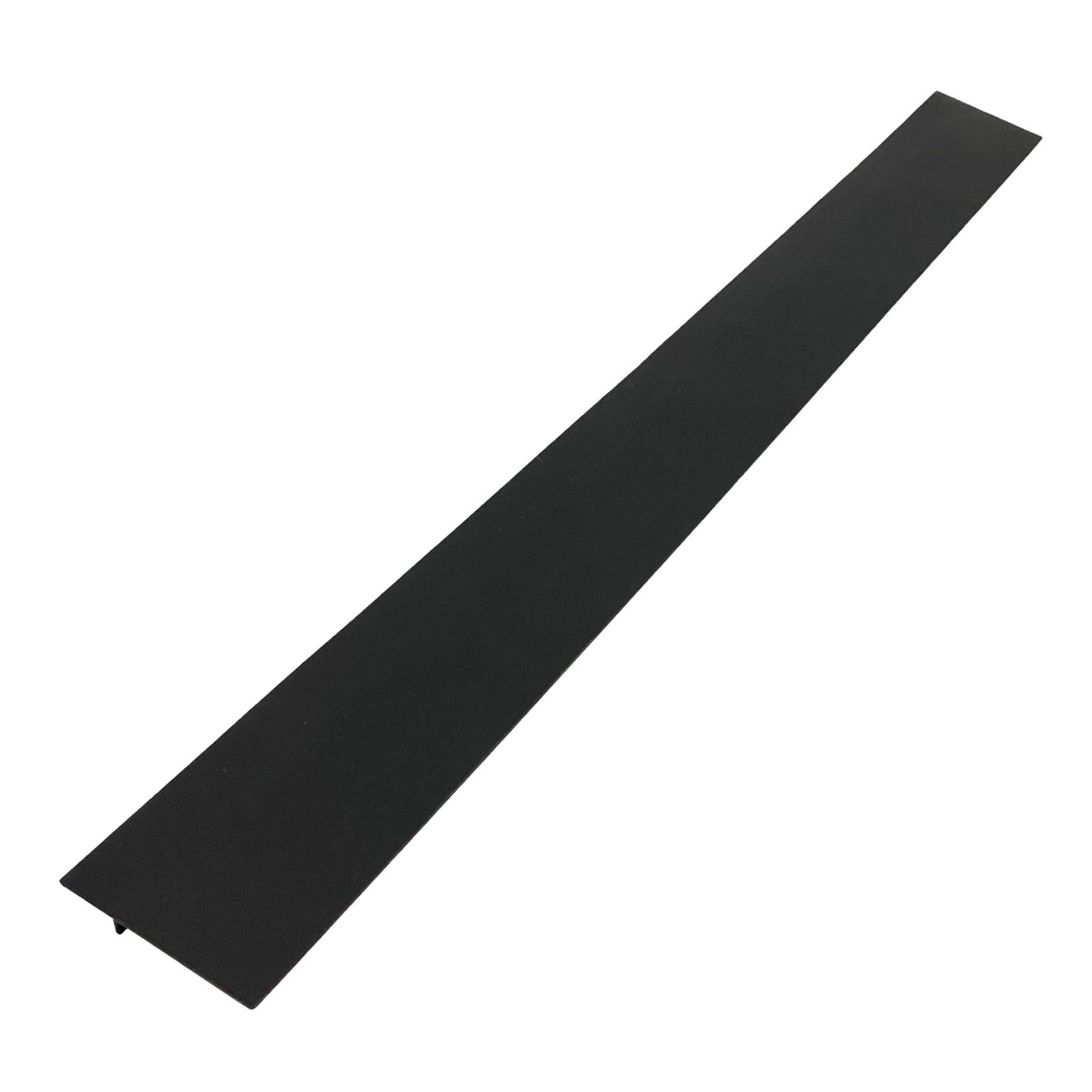 Kitchen Silicone Stove Counter Gap Cover Kitchen Spill Guard Black 25Inch