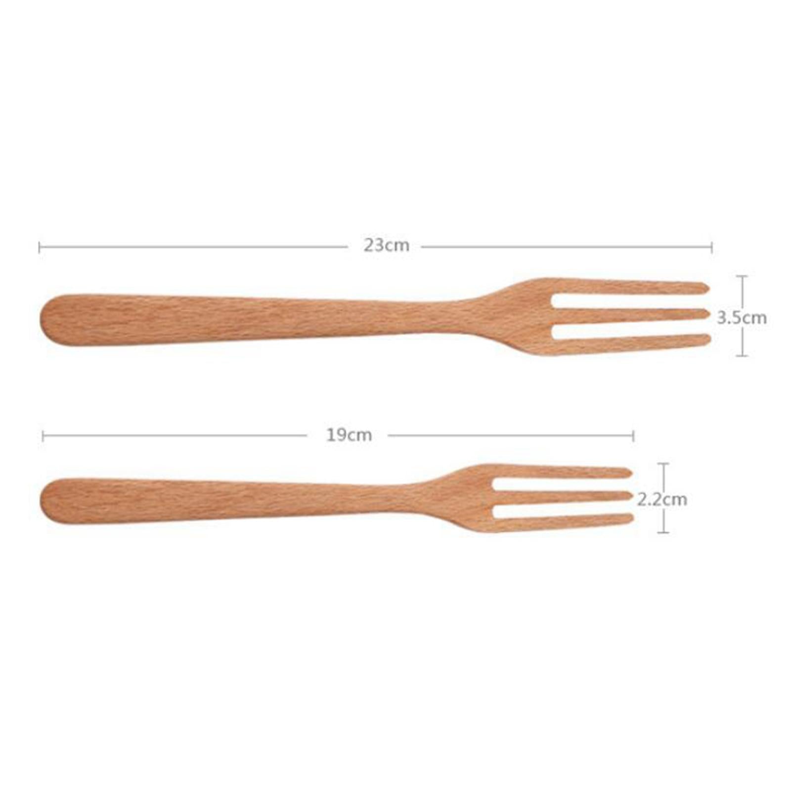 2x Dinner Fork Cheese Fork Reusable Cutlery Fork Kitchen Cooking Dinner