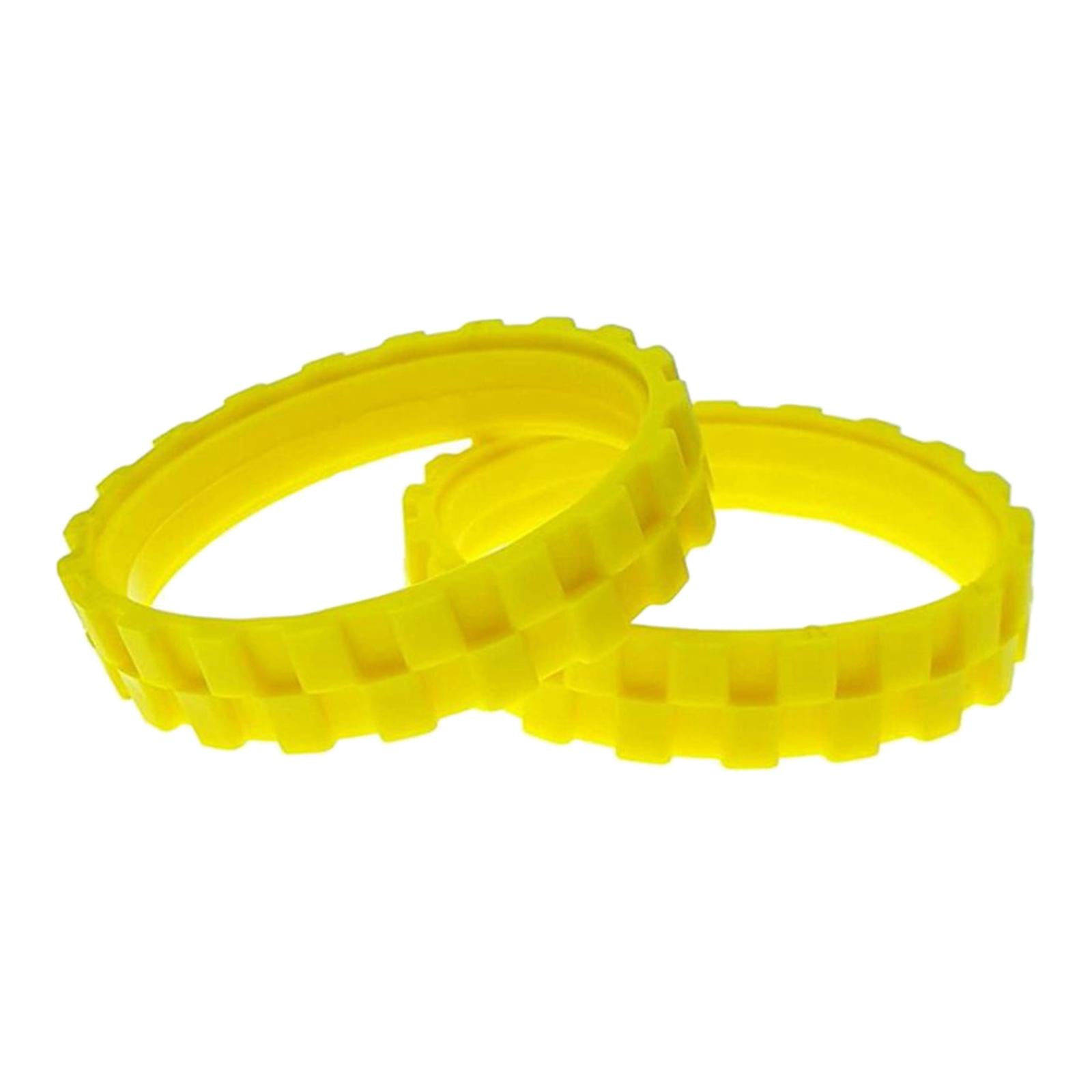 2x Tires Wheels Series for 500, 600,700, 800 900, E5,I7+, S9, 676 980 Yellow