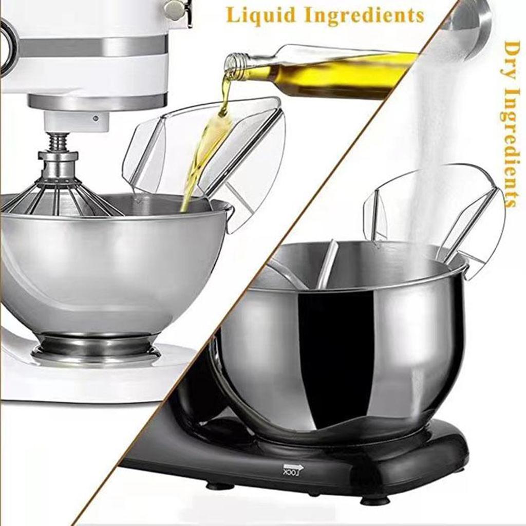 Bowl Pouring Shield Tilt Head For Kitchen-Aid Stand Mixer Attachment